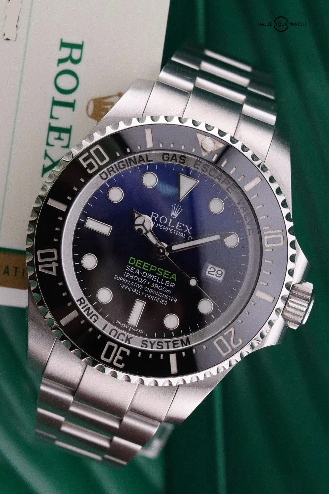 2016 Rolex Sea-Dweller 116660 Deepsea James Cameron 44MM Blue Green - Image 15