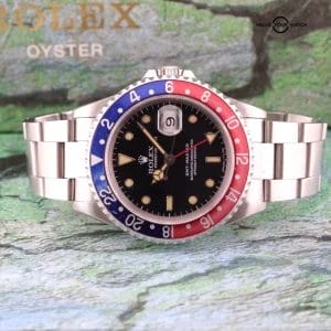 1991 Rolex GMT Master Pepsi | ref. 16700 | Trit Dial Oyster Bracelet Red Blue