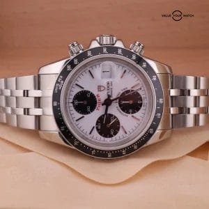 Tudor Prince Date Tiger Chronograph 79260 White Panda Dial | Box And Papers