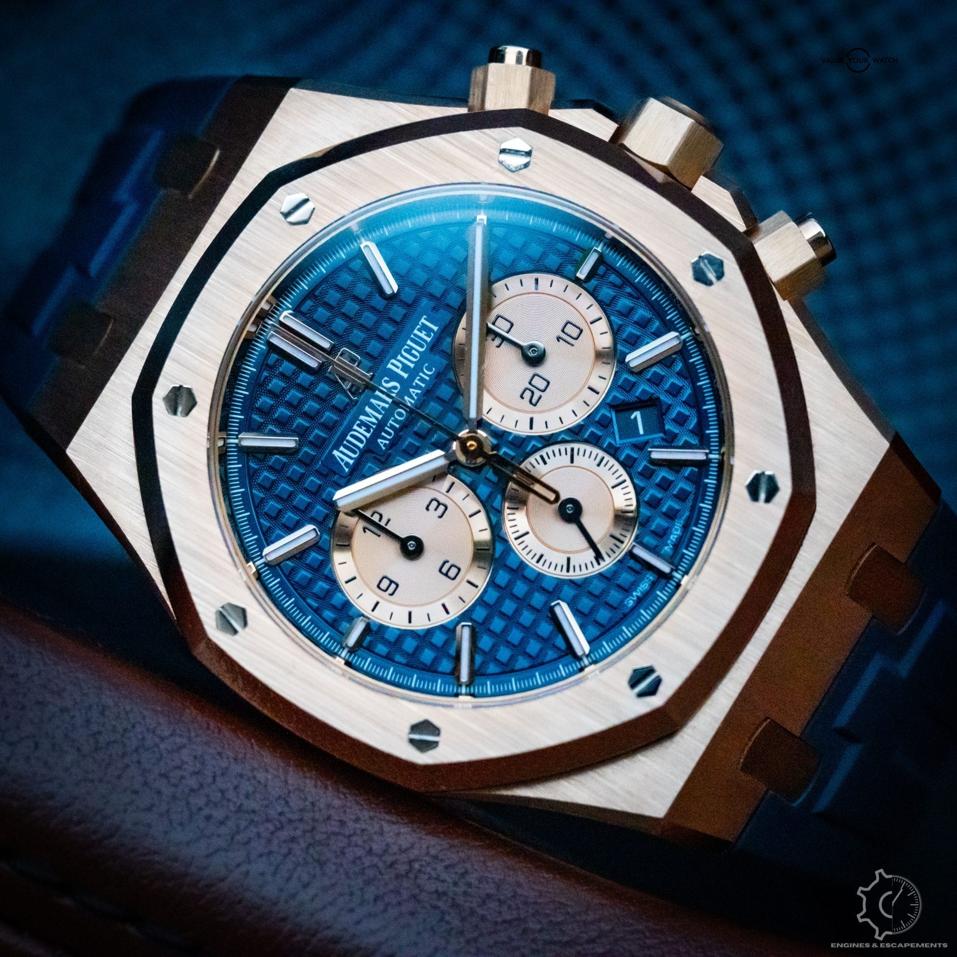 Audemars Piguet Royal Oak Chronograph Rose Gold Box/Papers- 26331OR.OO.D315CR.01