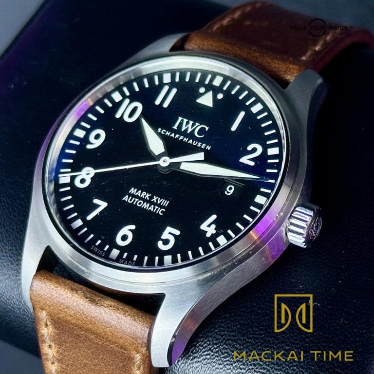 IWC Pilot’s Watch Mark XVIII - IW327015 – Complete Set - 40mm Black Dial Classic - Image 4