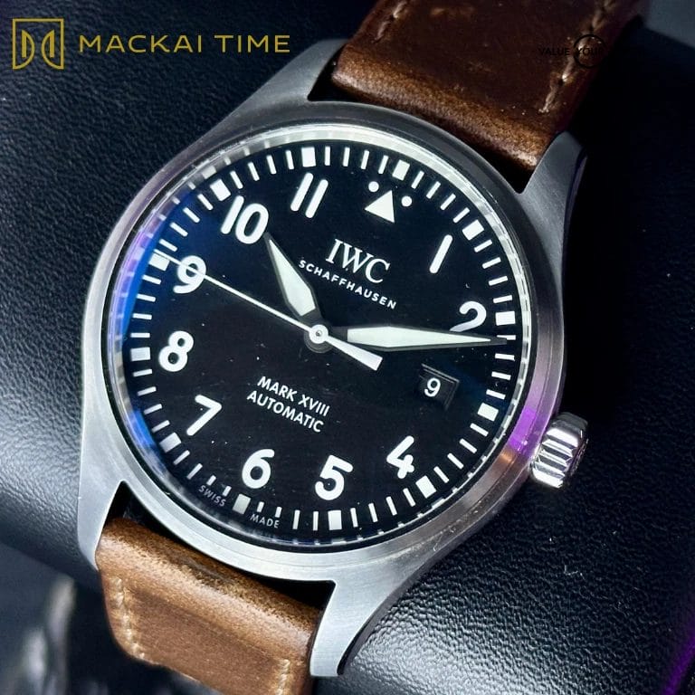 IWC Pilot’s Watch Mark XVIII - IW327015 – Complete Set - 40mm Black Dial Classic - Image 7