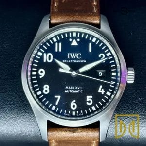 IWC Pilot’s Watch Mark XVIII – IW327015 – Complete Set – 40mm Black Dial Classic