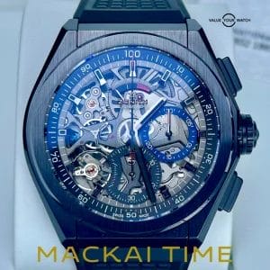 Zenith Defy El Primero 21- Ceramic Skeleton – Full Set 49.9000.9004/78.R782 44mm