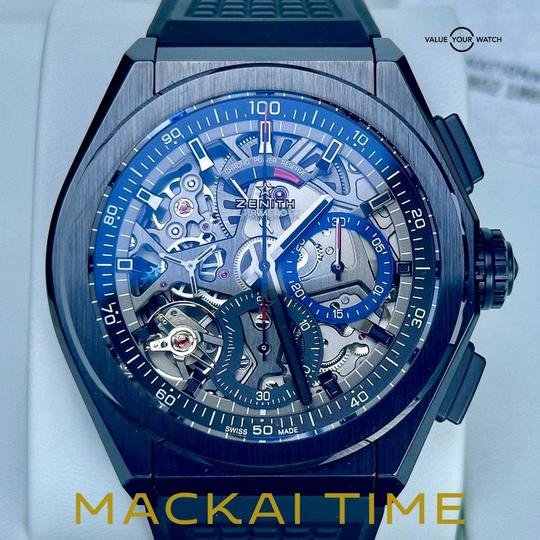 Zenith Defy El Primero 21- Ceramic Skeleton - Full Set 49.9000.9004/78.R782 44mm