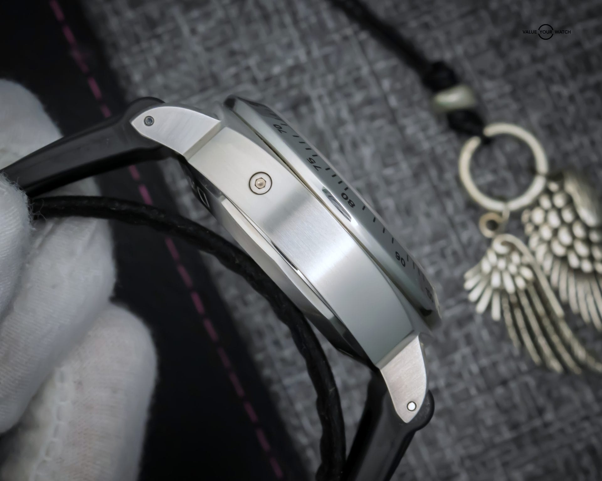 Panerai PAM00196 Luminor Daylight Chronograph 44mm Stainless Steel– BOX & PAPERS - Image 5