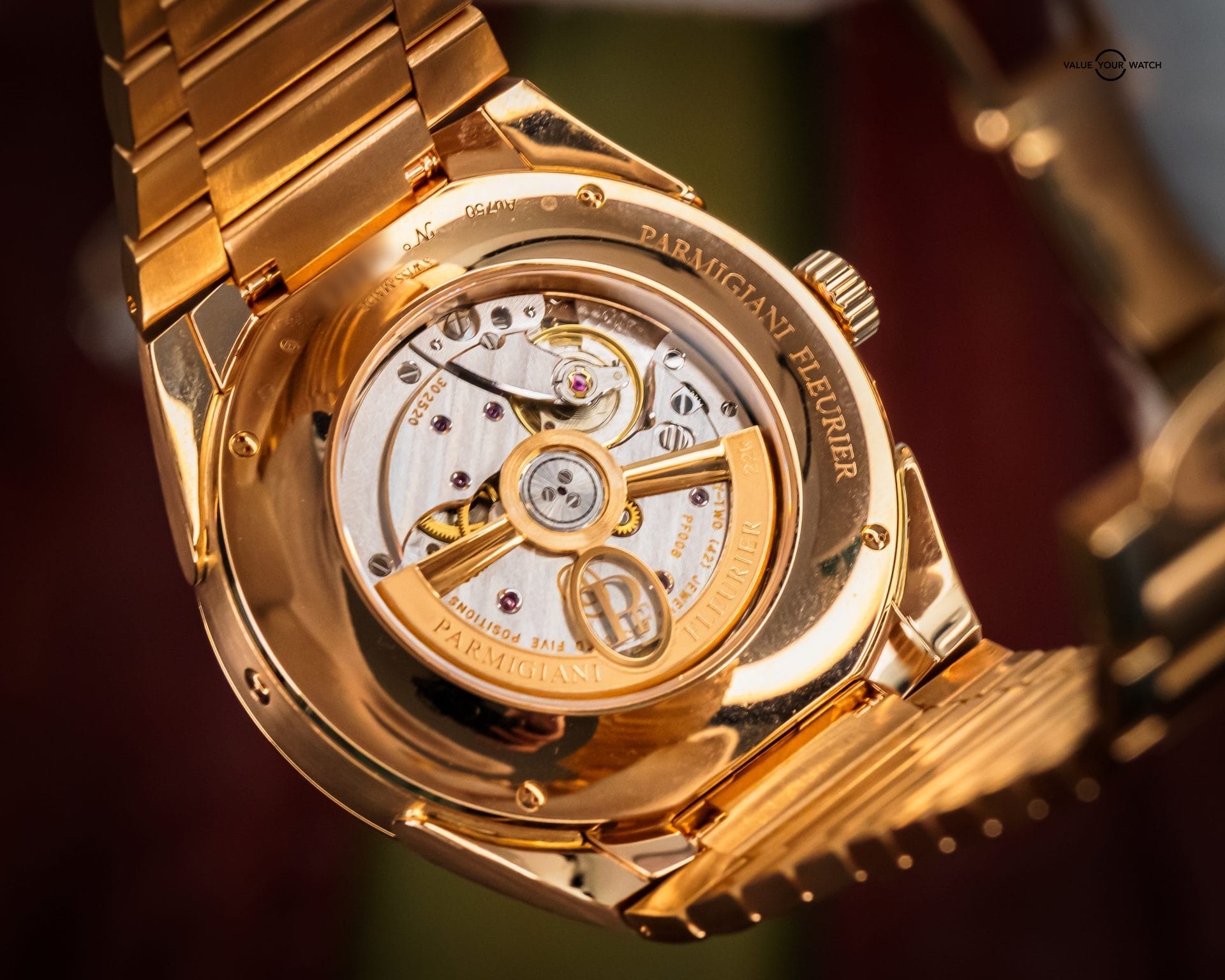 Parmigiani Tonda Xiali Chinese Calendar Rose Gold – B & P – PFH982-202250-200182 - Image 7