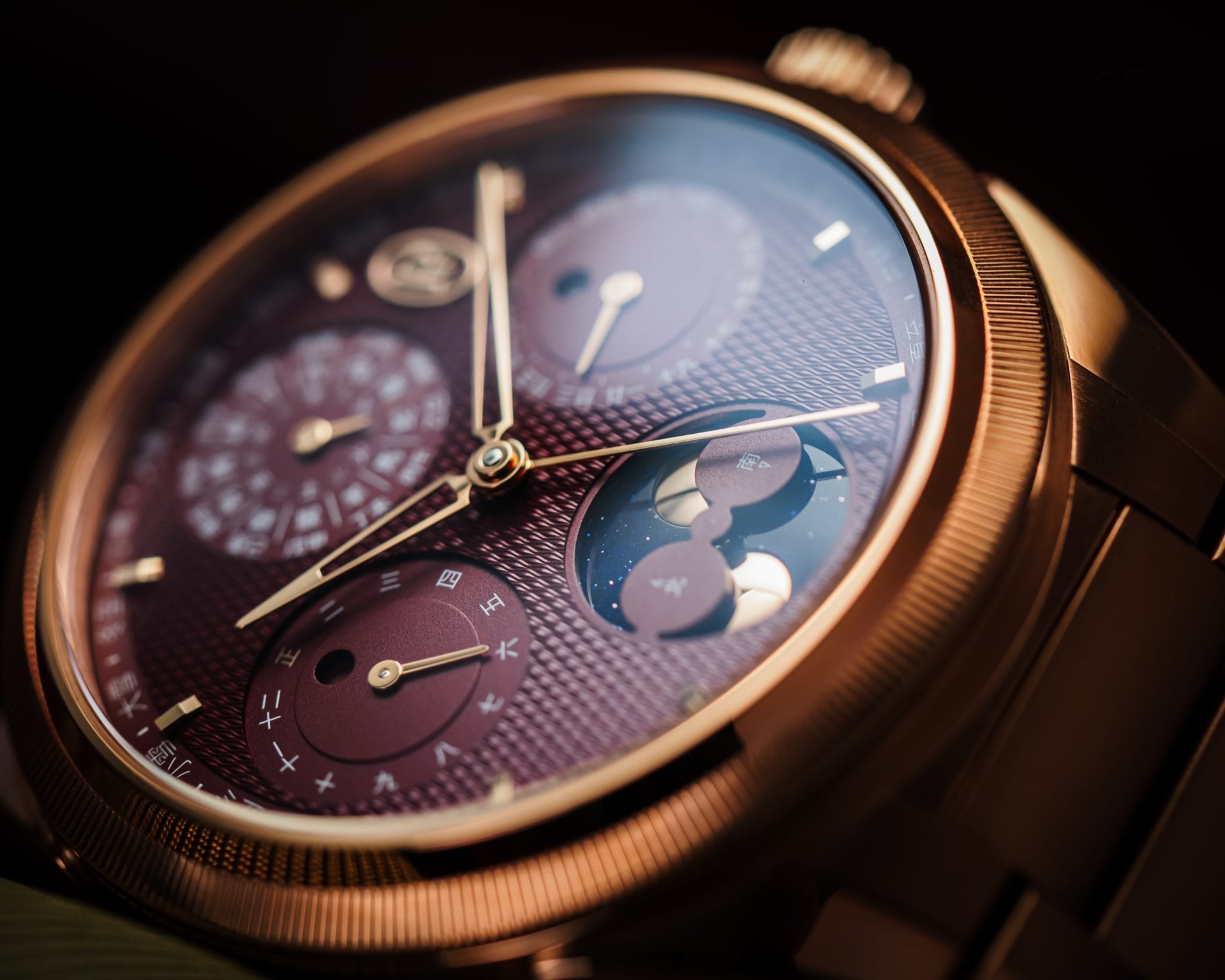 Parmigiani Tonda Xiali Chinese Calendar Rose Gold – B & P – PFH982-202250-200182 - Image 13