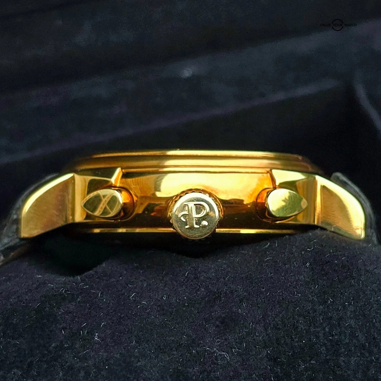 Perrelet Hommage 1834 Double Rotor Chronograph, 18k yellow gold 40mm, full set! - Image 8