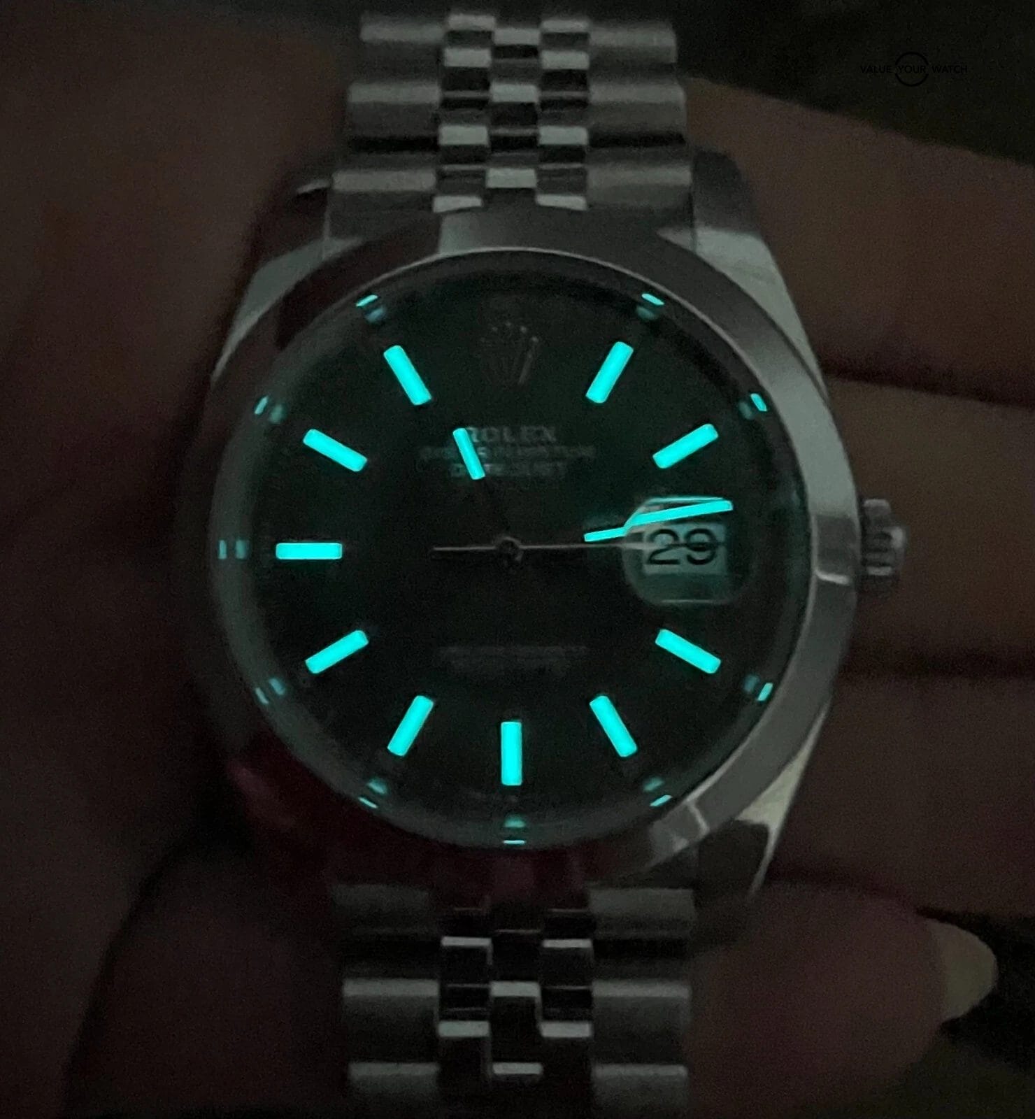 Rolex Datejust 41 126300 Jubilee Mint Green Stick Dial BOXES/PAPERS! - Image 3