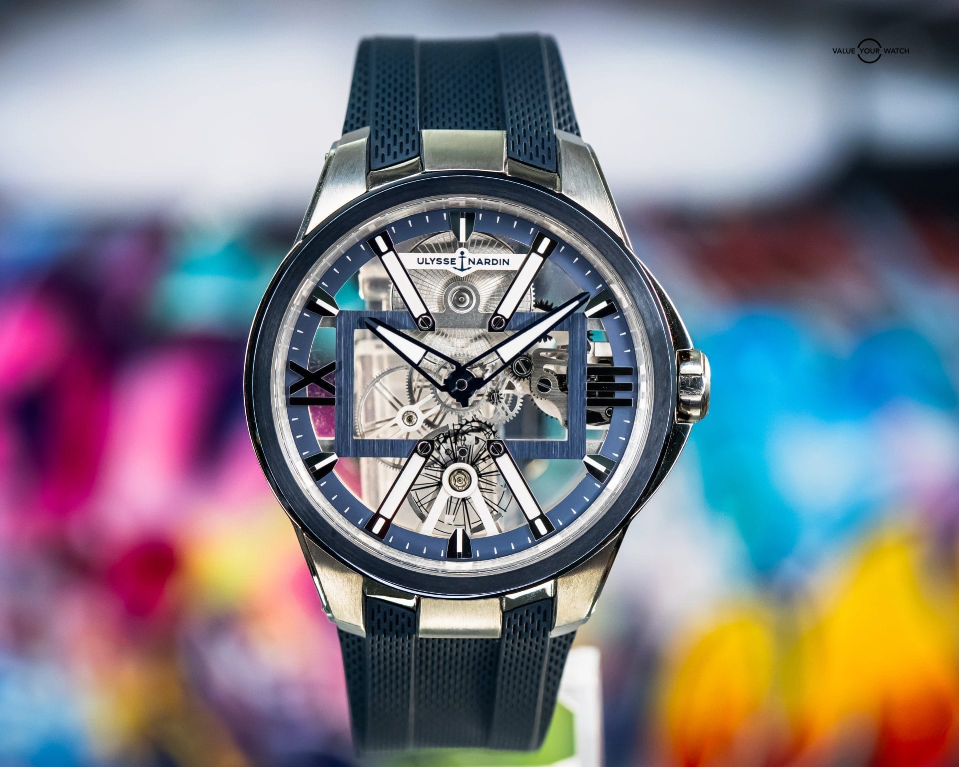 Ulysse Nardin Blast Skeleton X Titanium 42mm – BOX & BOTH STRAPS – 3713-260-3/03