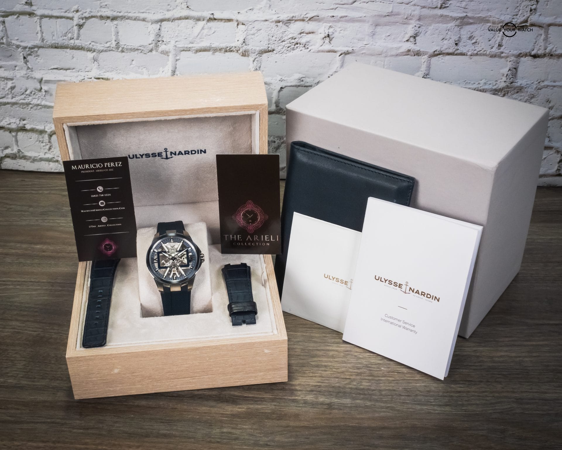 Ulysse Nardin Blast Skeleton X Titanium 42mm – BOX & BOTH STRAPS – 3713-260-3/03 - Image 2