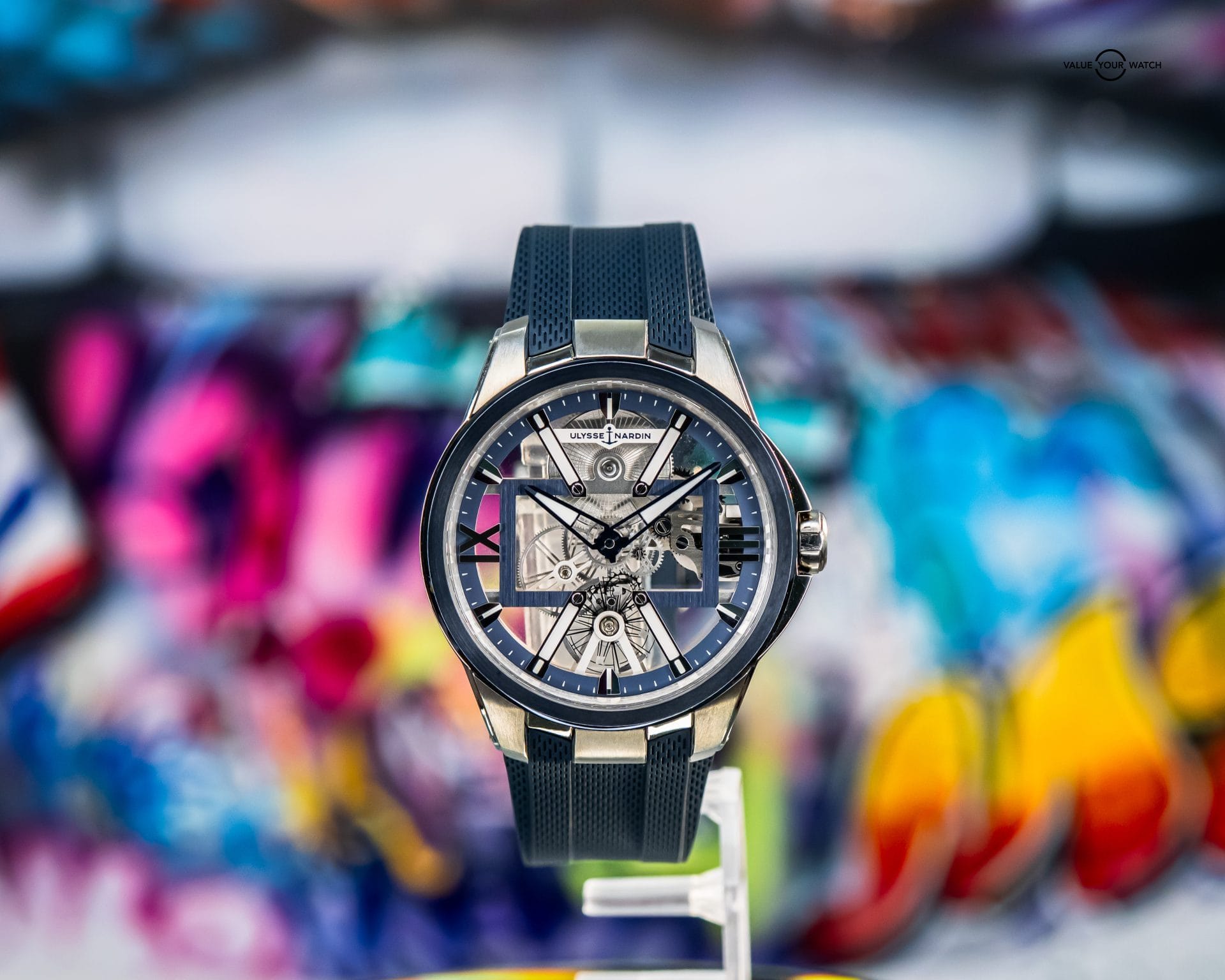 Ulysse Nardin Blast Skeleton X Titanium 42mm – BOX & BOTH STRAPS – 3713-260-3/03 - Image 3