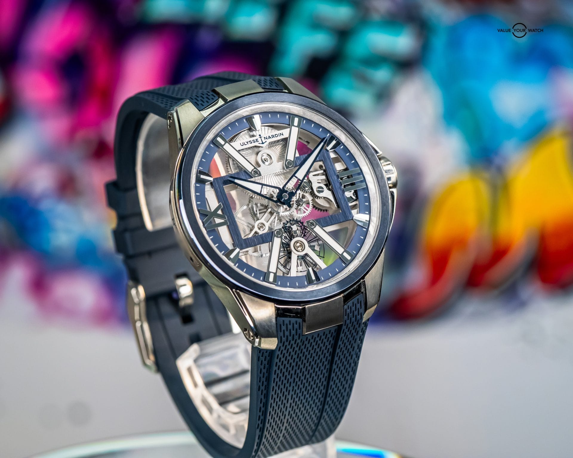 Ulysse Nardin Blast Skeleton X Titanium 42mm – BOX & BOTH STRAPS – 3713-260-3/03 - Image 9
