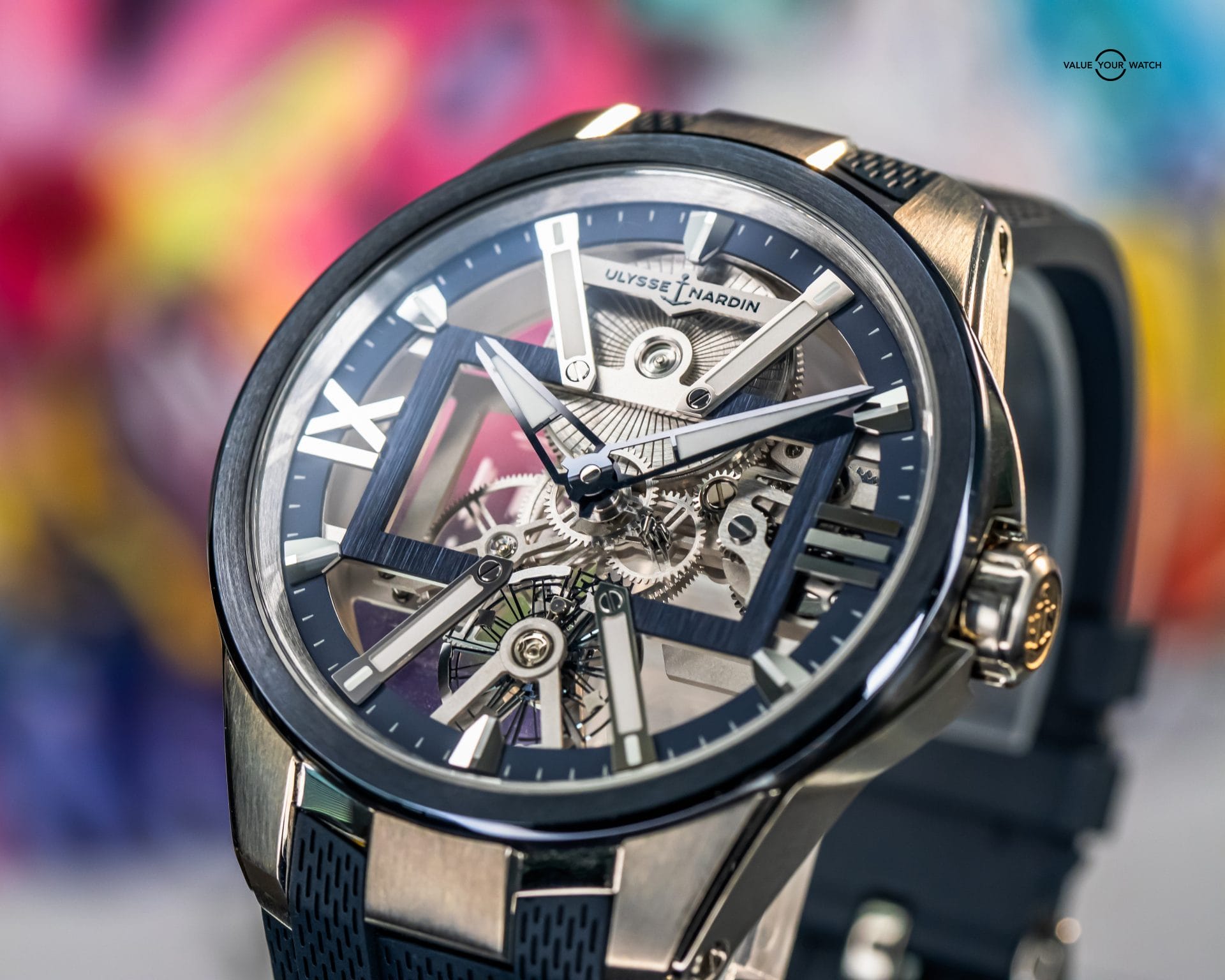 Ulysse Nardin Blast Skeleton X Titanium 42mm – BOX & BOTH STRAPS – 3713-260-3/03 - Image 10