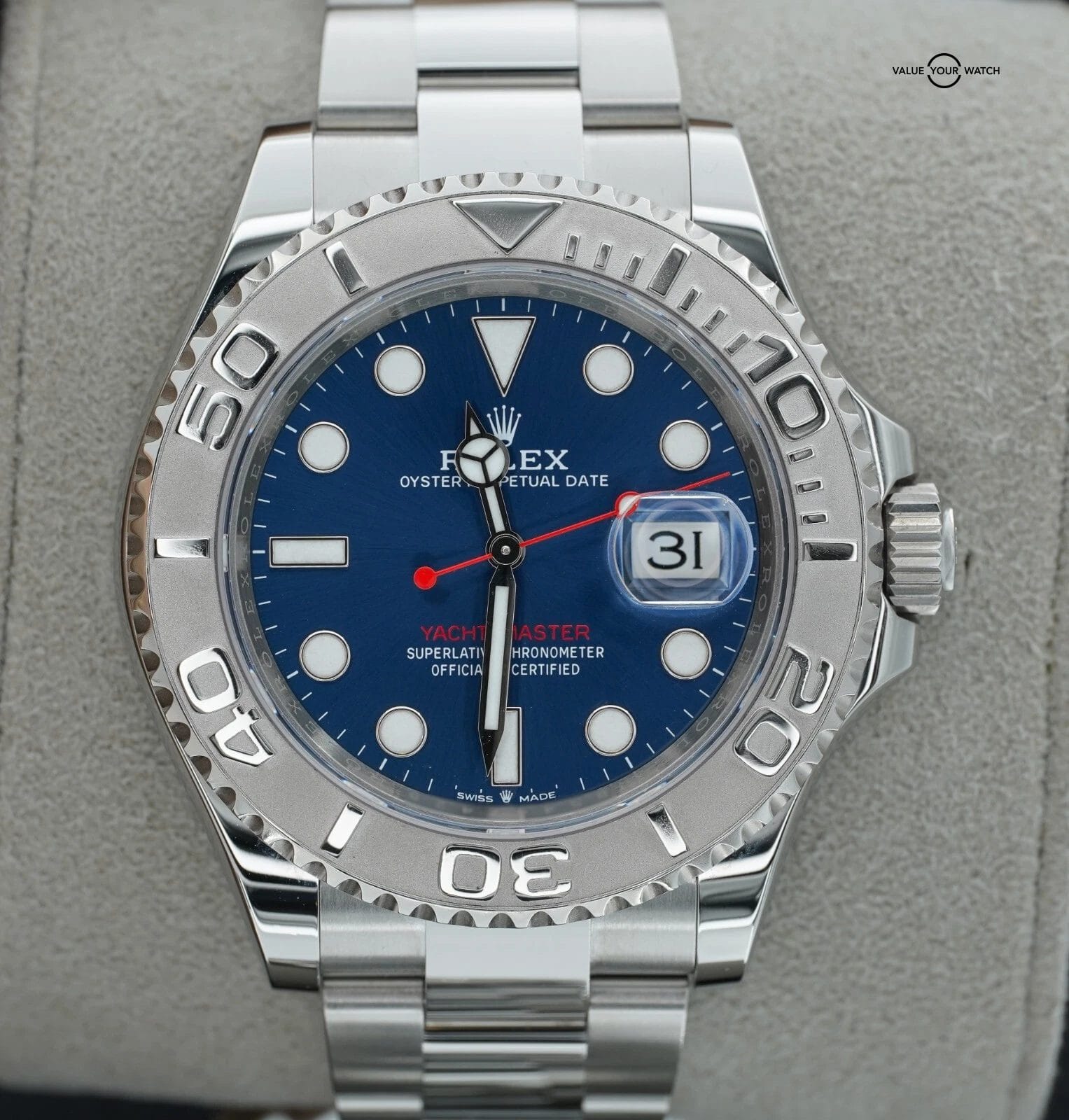 2025 Rolex Yacht-Master 40 126622 Blue Dial Stainless Steel BOXES/PAPERS! - Image 17