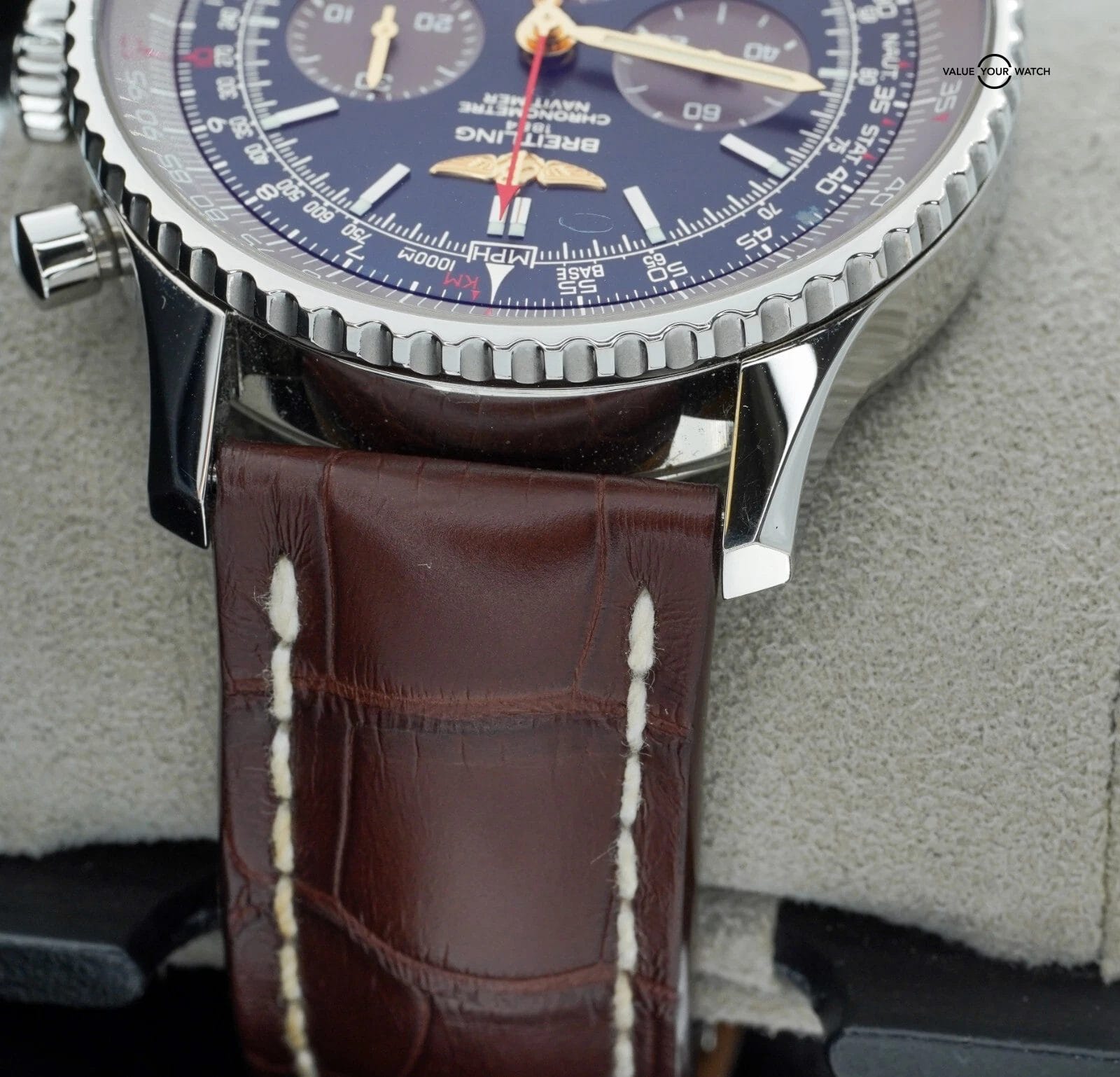 Breitling Navitimer 01 Brown Black Dial Limited Edition 46mm BOXES/PAPERS! - Image 6