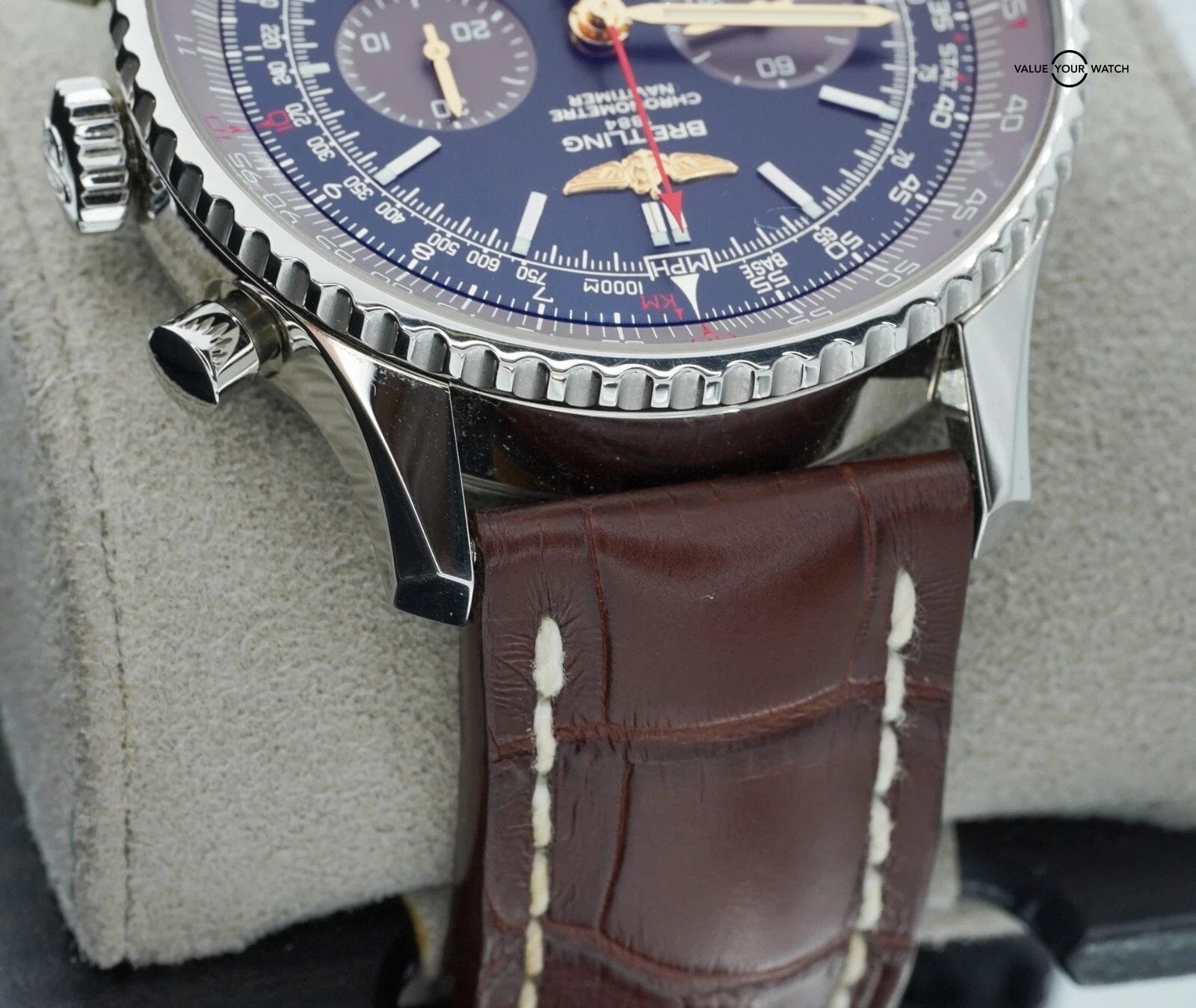 Breitling Navitimer 01 Brown Black Dial Limited Edition 46mm BOXES/PAPERS! - Image 7