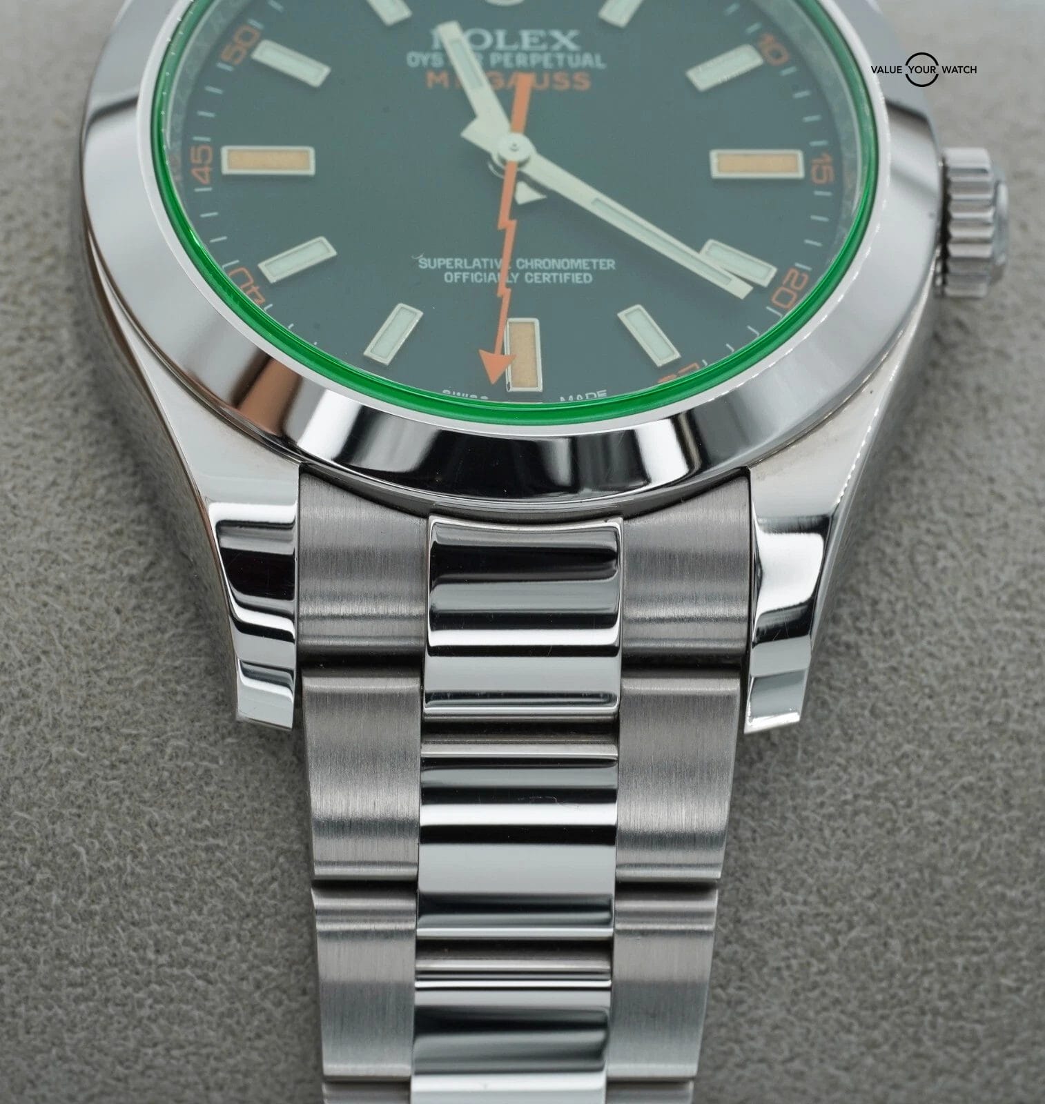 2018 Rolex Milgauss 116400GV 40mm Black Dial Stainless Steel BOX/PAPERS! - Image 12