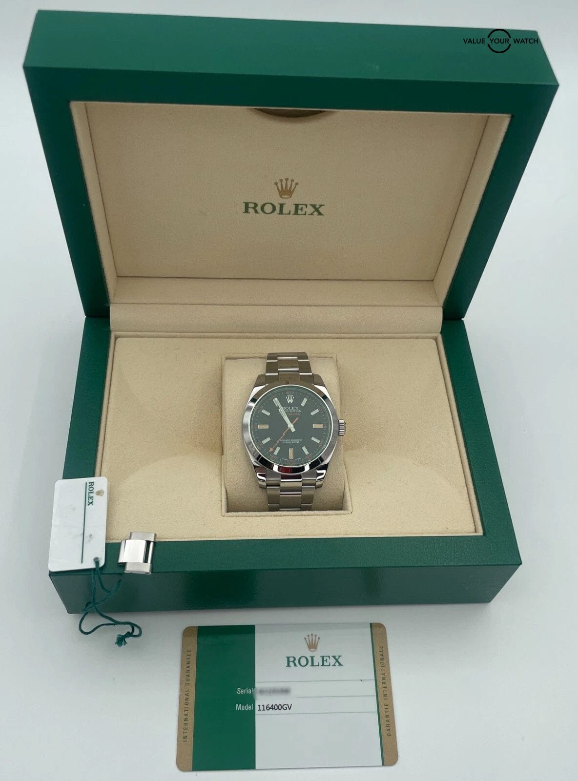 2018 Rolex Milgauss 116400GV 40mm Black Dial Stainless Steel BOX/PAPERS! - Image 20