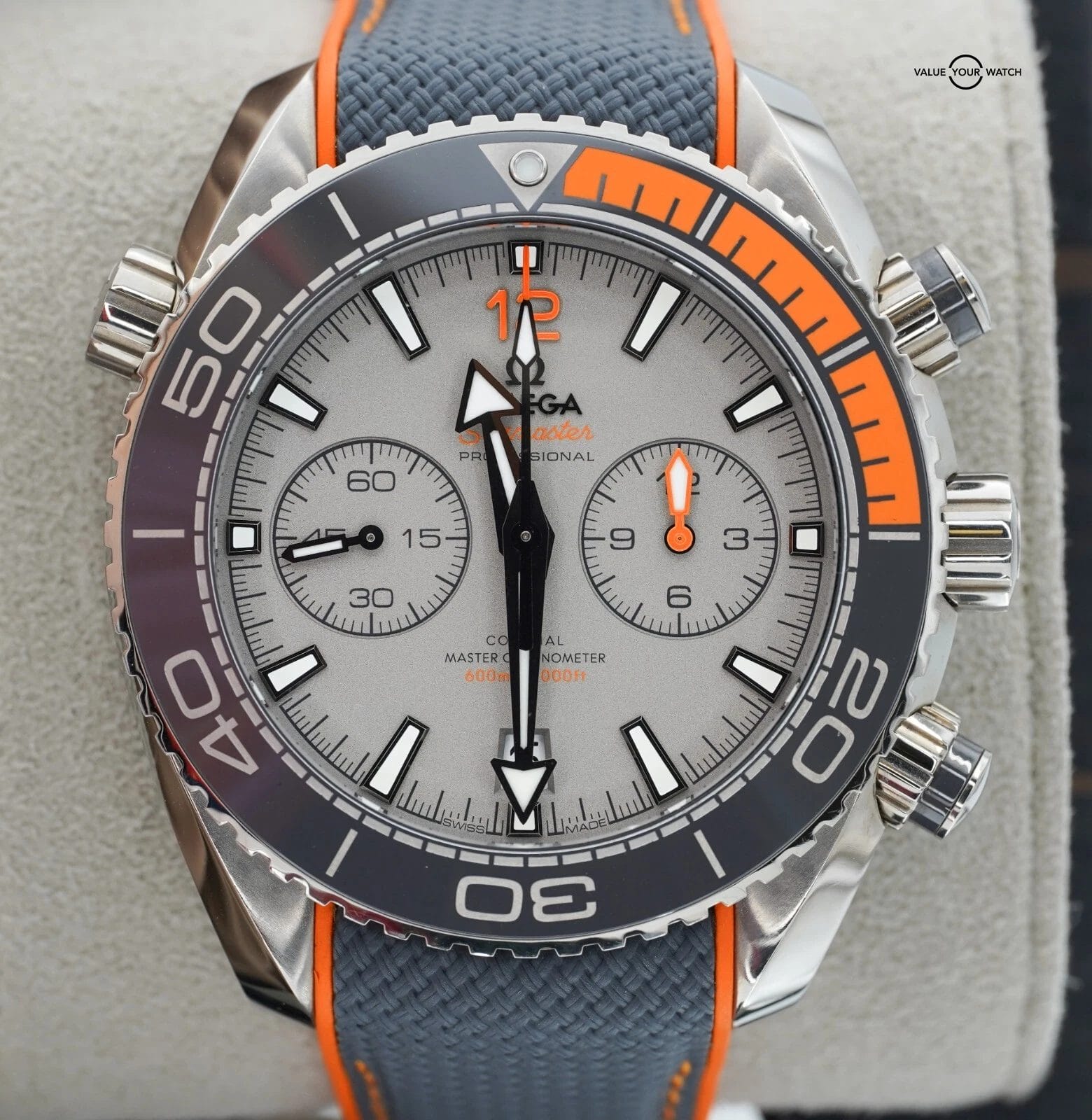 Omega Seamaster Planet Ocean Chronograph 45.5mm Titanium 215.92.46.51.99.001! - Image 21