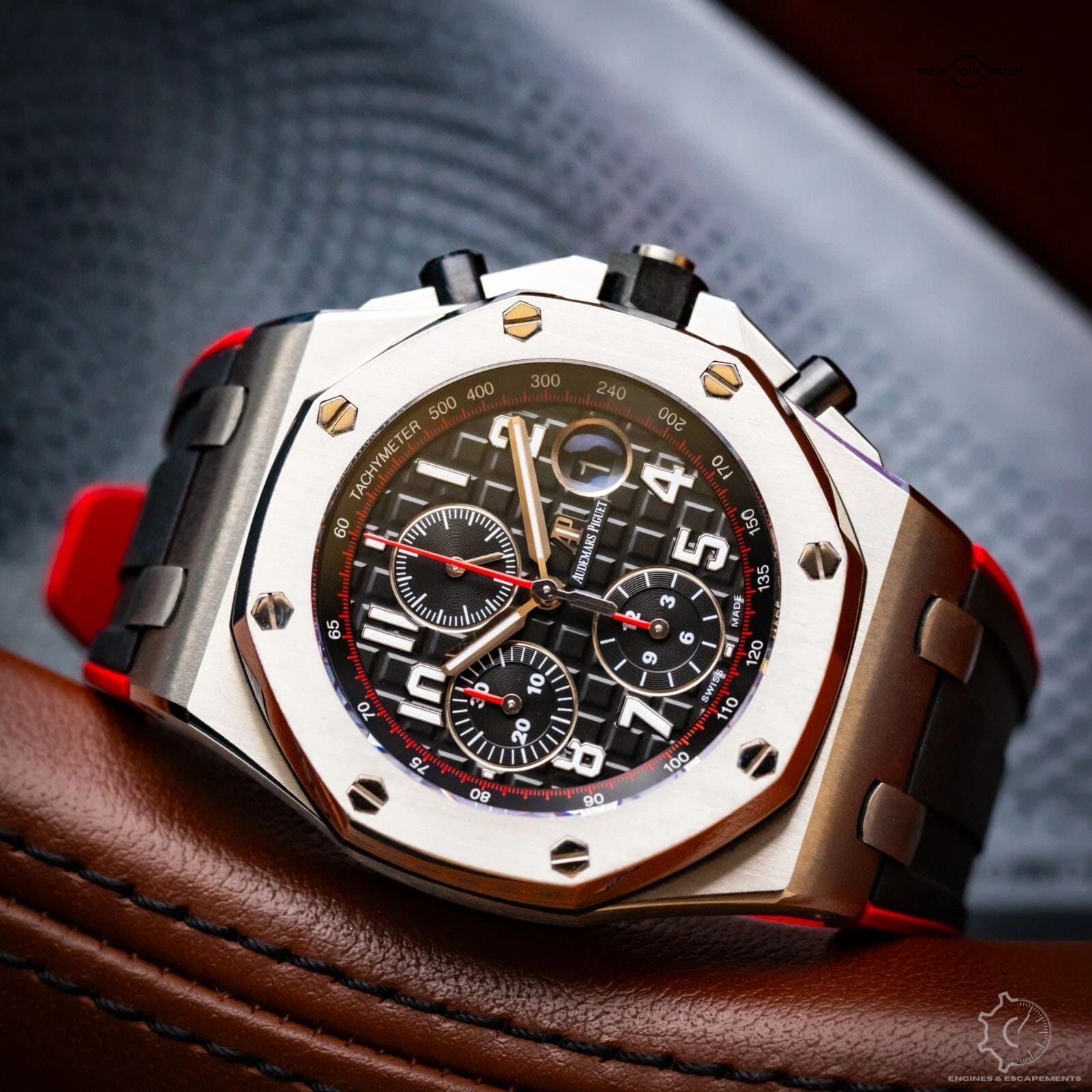Audemars Piguet Royal Oak Vampire Chronograph Box & Papers 26470ST.OO.A101CR.01 - Image 4
