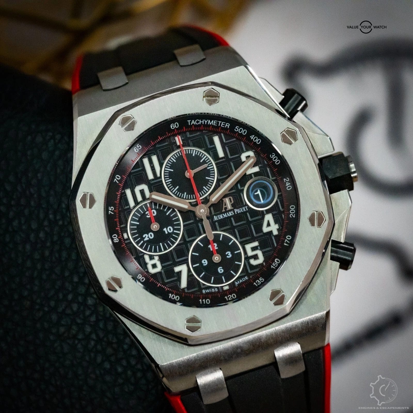 Audemars Piguet Royal Oak Vampire Chronograph Box & Papers 26470ST.OO.A101CR.01 - Image 6