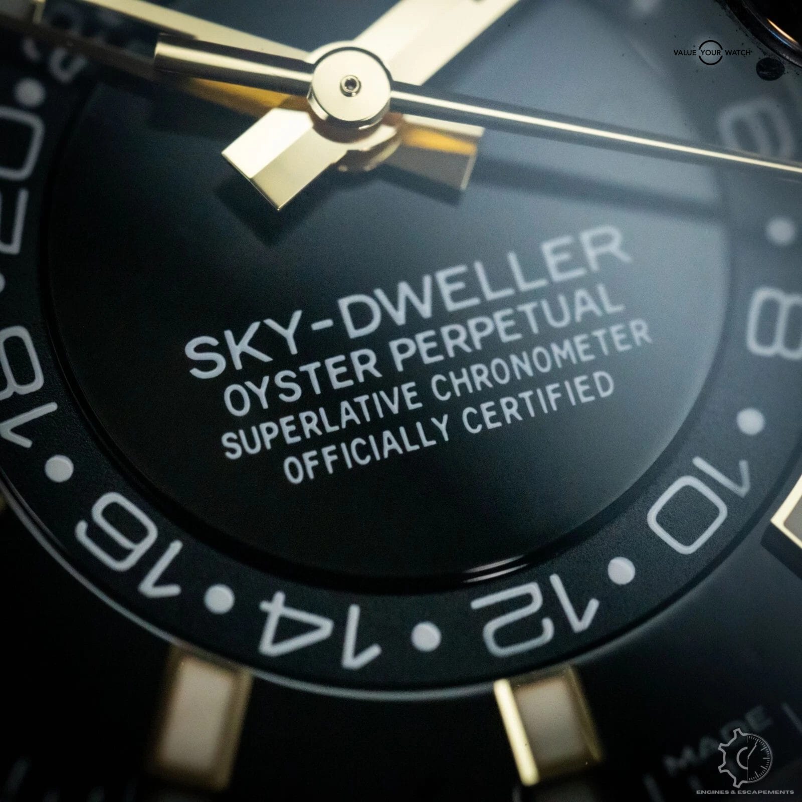 Rolex Sky-Dweller 336938 Yellow Gold Black Dial Complete Set - Image 4