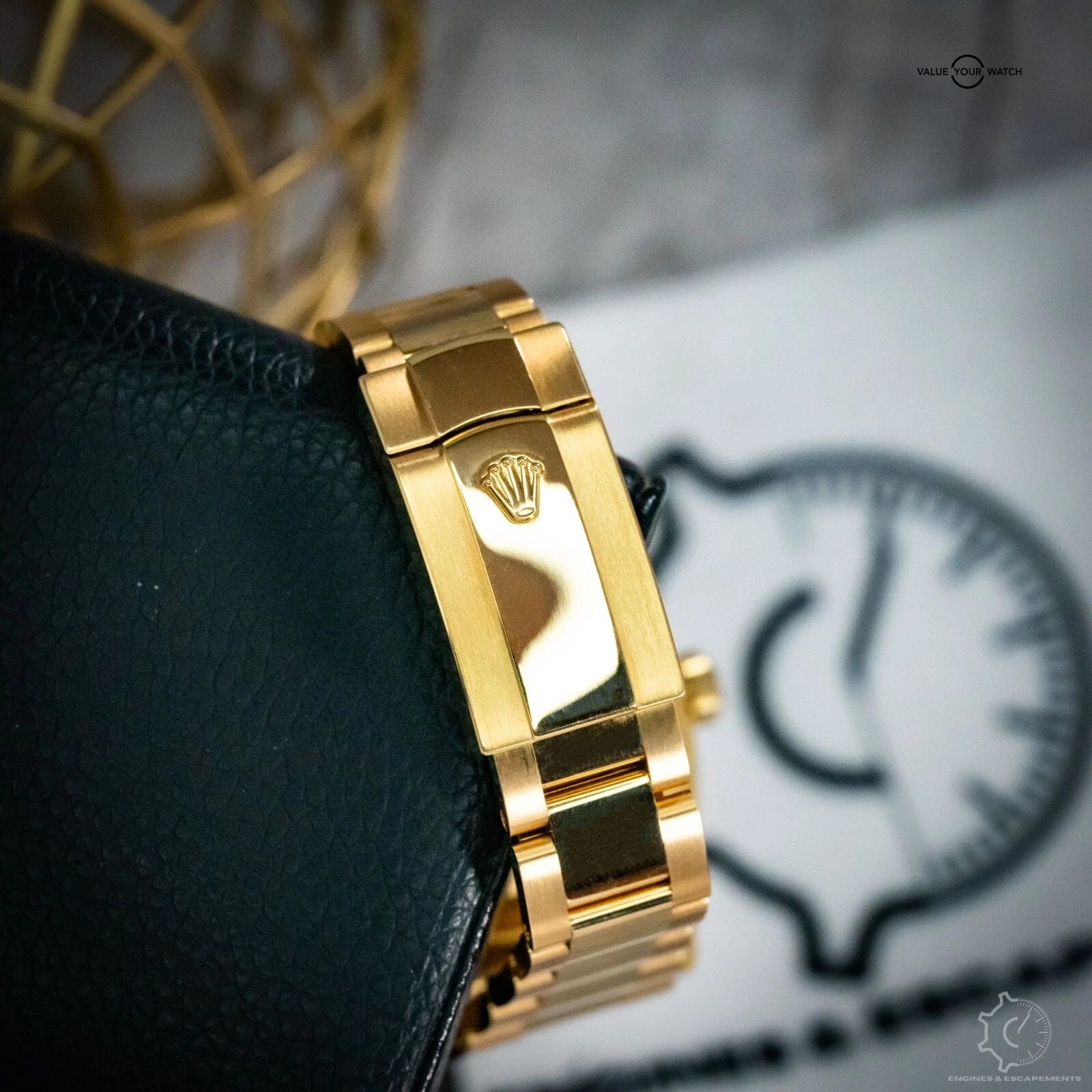 Rolex Sky-Dweller 336938 Yellow Gold Black Dial Complete Set - Image 6