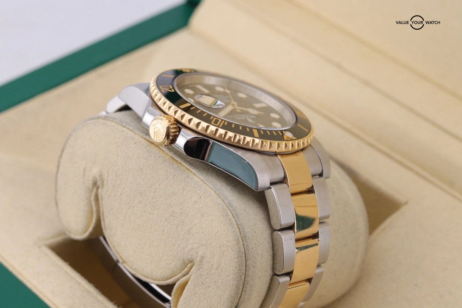 Rolex Submariner 116613 40mm Black Ceramic 18K Yellow Gold Stainless Steel - Image 11