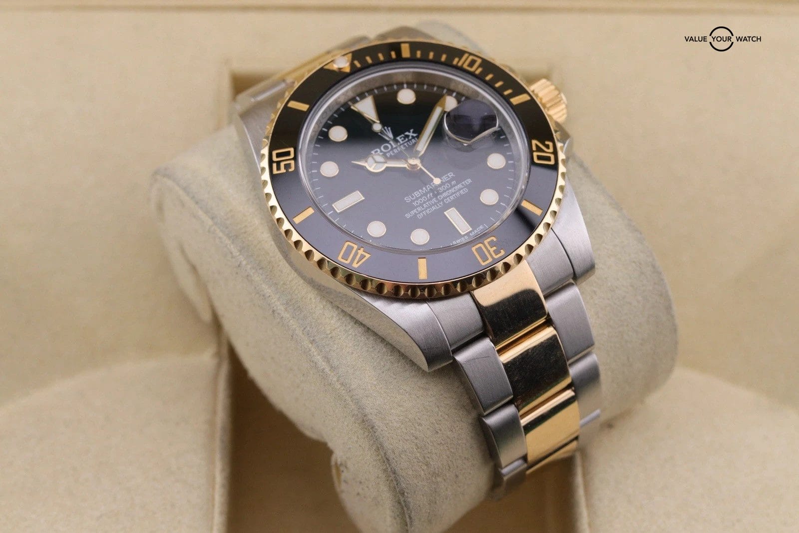Rolex Submariner 116613 40mm Black Ceramic 18K Yellow Gold Stainless Steel - Image 17