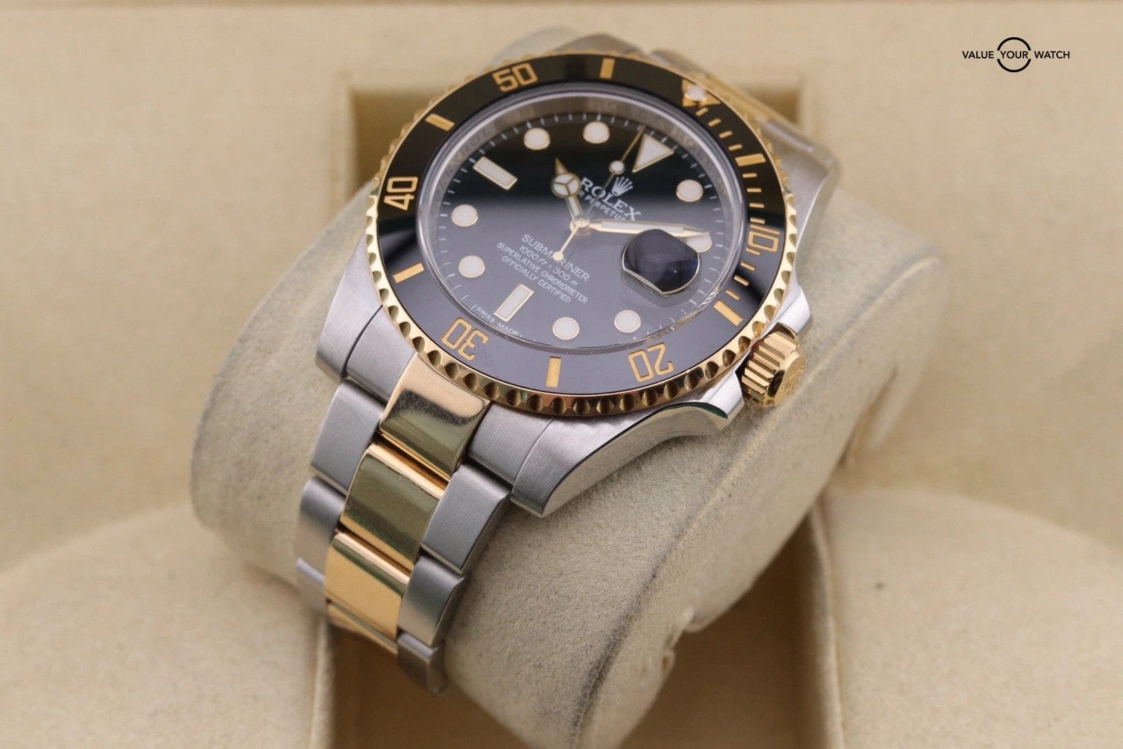 Rolex Submariner 116613 40mm Black Ceramic 18K Yellow Gold Stainless Steel - Image 18