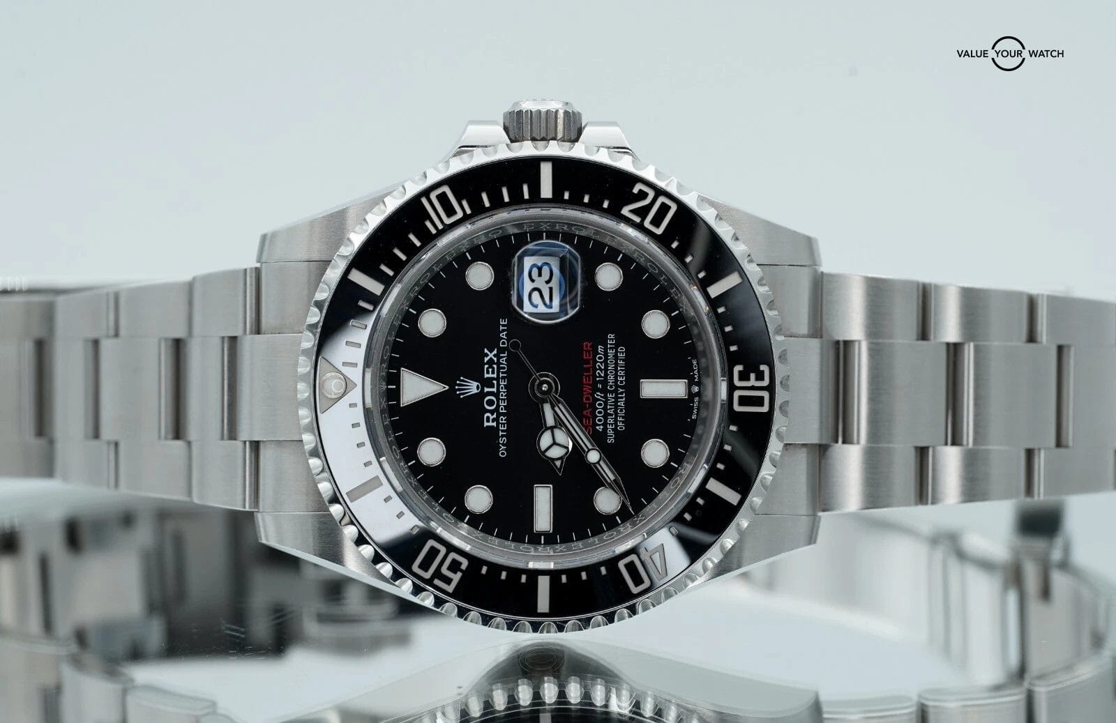 2023 Rolex Sea-Dweller 126600 43mm Stainless Steel Black Dial Boxes/Papers! - Image 16