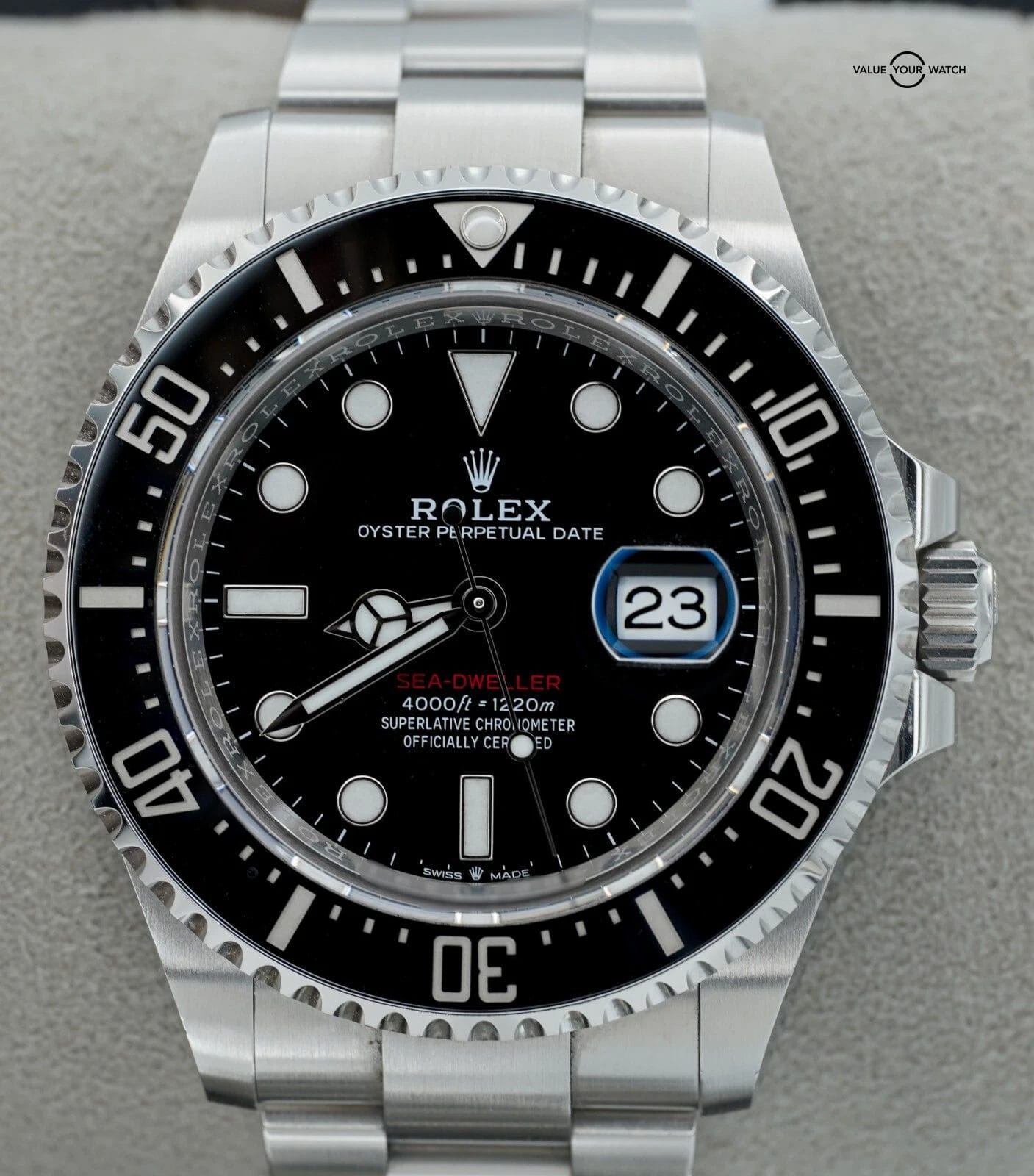 2023 Rolex Sea-Dweller 126600 43mm Stainless Steel Black Dial Boxes/Papers! - Image 17