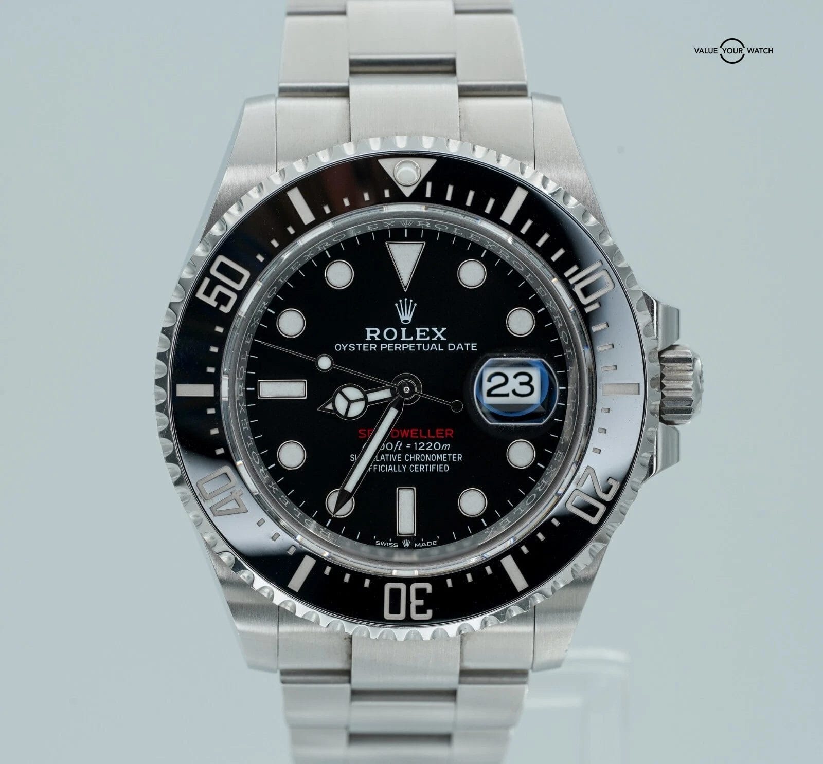 2023 Rolex Sea-Dweller 126600 43mm Stainless Steel Black Dial Boxes/Papers! - Image 19