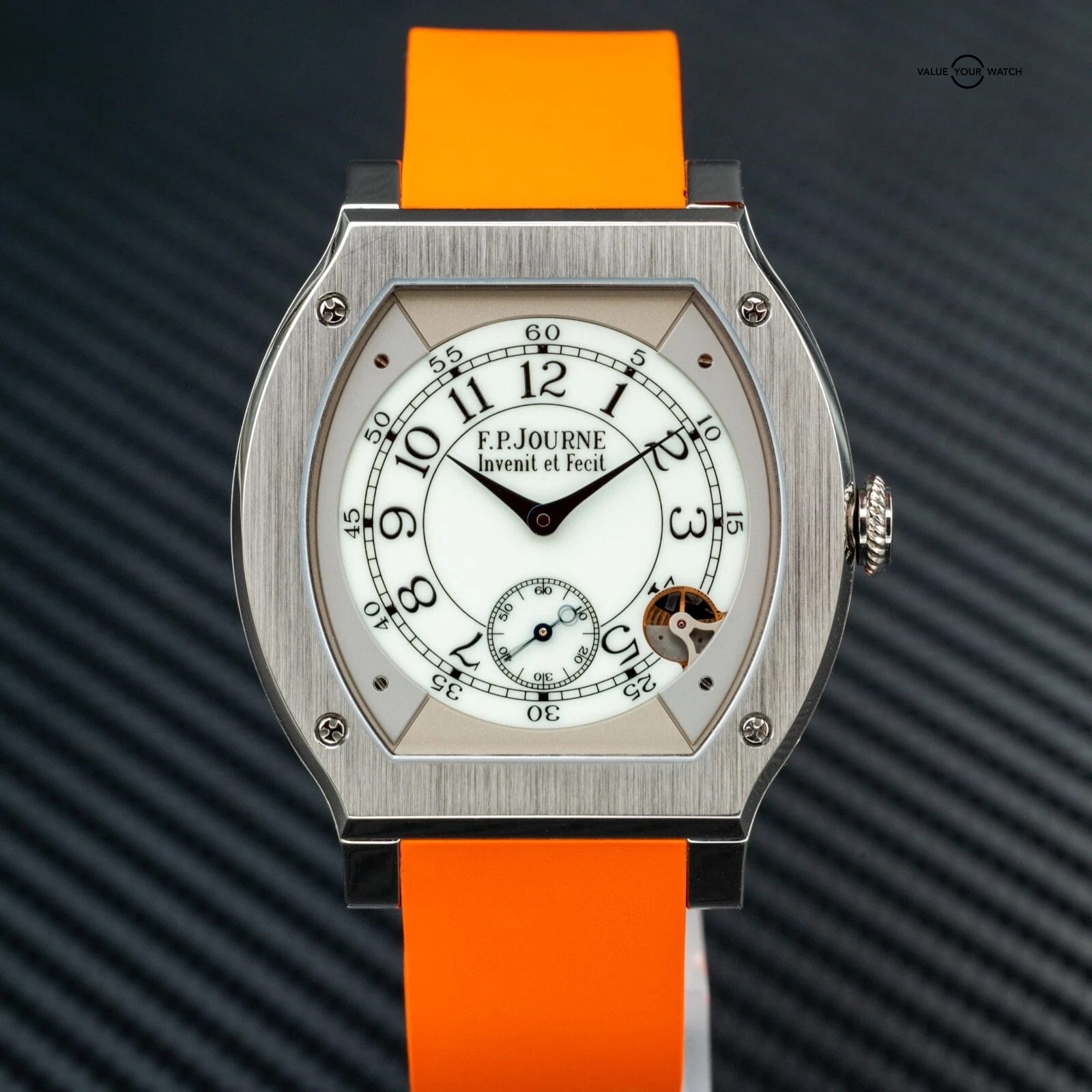 2016 F.P. Journe Élégante 48 Titanium Luminescent White Dial
