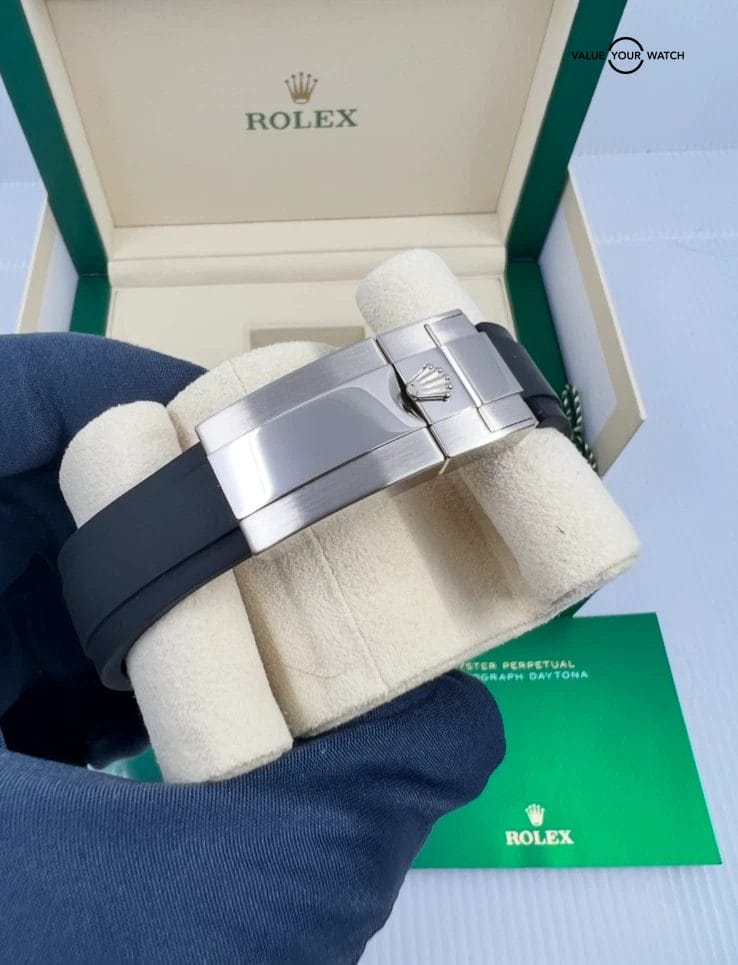 2021 Papers MINT Rolex 116519LN Cosmograph Daytona Ghost 18K White Gold Ceramic - Image 3