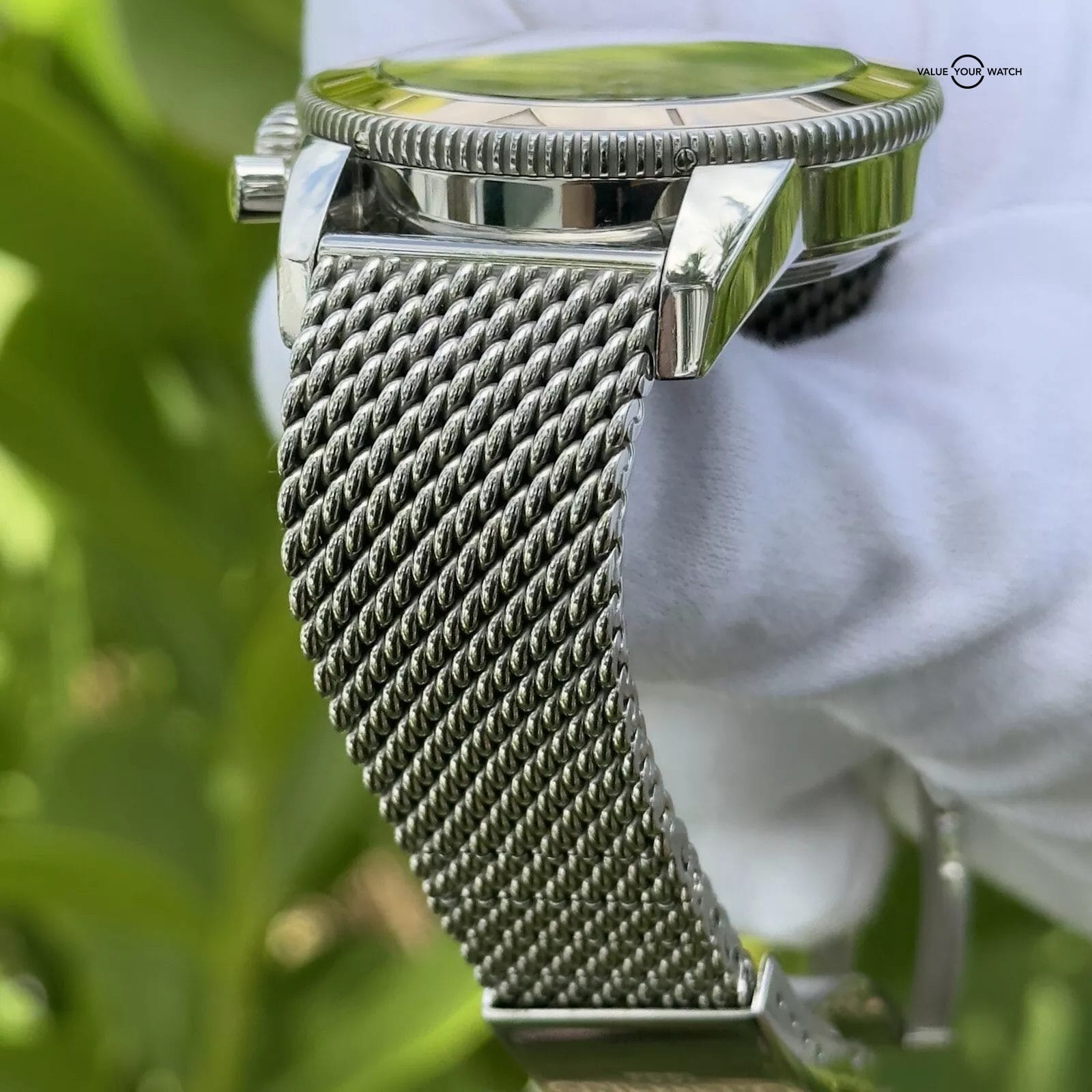 BREITLING SUPEROCEAN HERITAGE 46mm Chrono U13320 18k GOLD Black Dial Extra Strap - Image 10