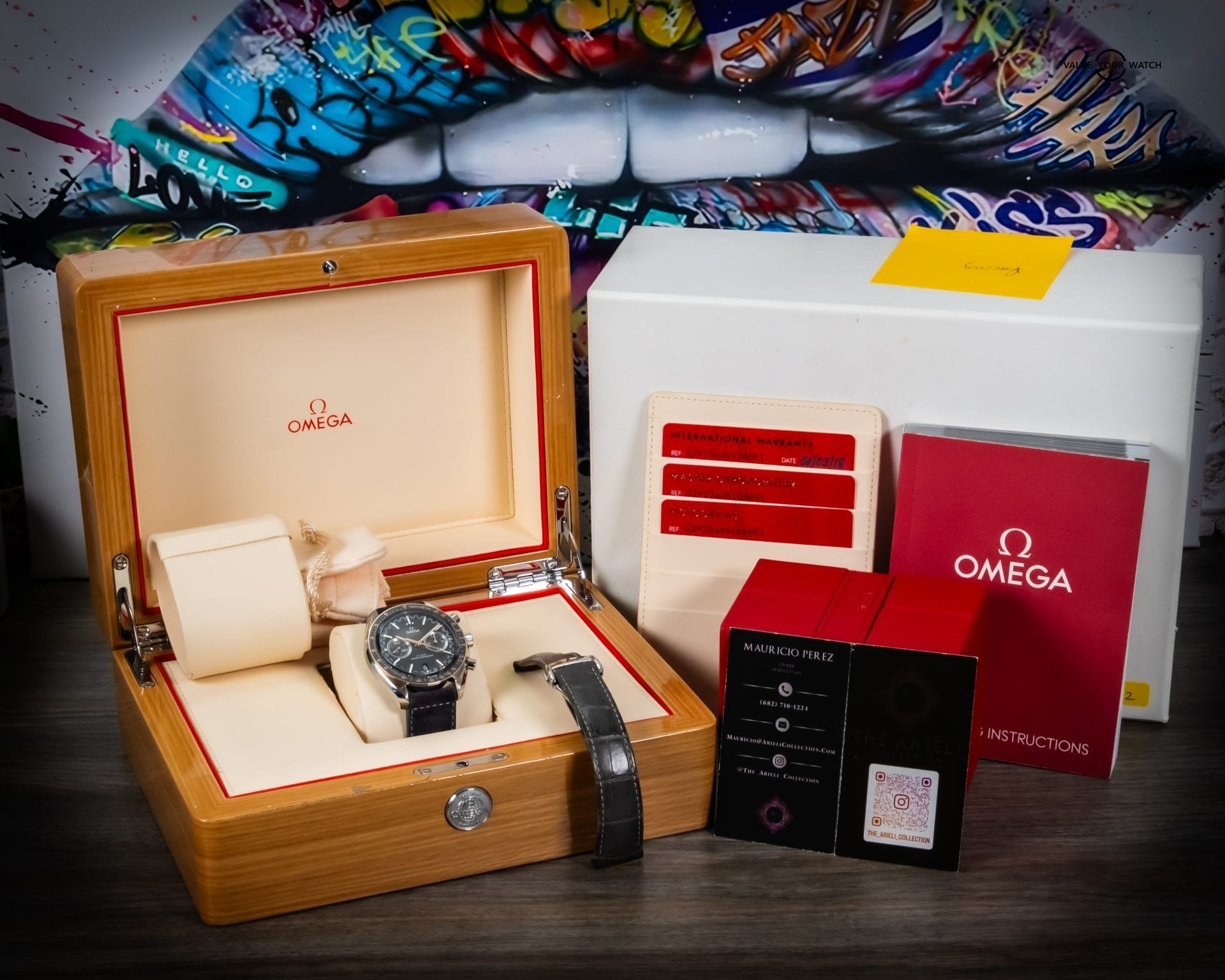 Omega Speedmaster Racing Chronograph 2-Tone Grey Dial – 329.23.44.51.06.001 - Image 2