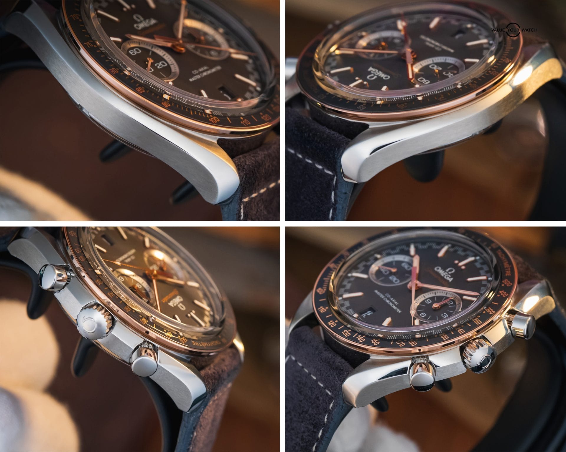 Omega Speedmaster Racing Chronograph 2-Tone Grey Dial – 329.23.44.51.06.001 - Image 8