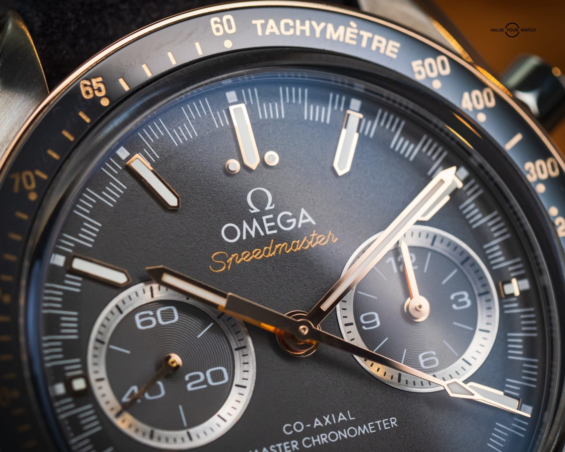 Omega Speedmaster Racing Chronograph 2-Tone Grey Dial – 329.23.44.51.06.001 - Image 11
