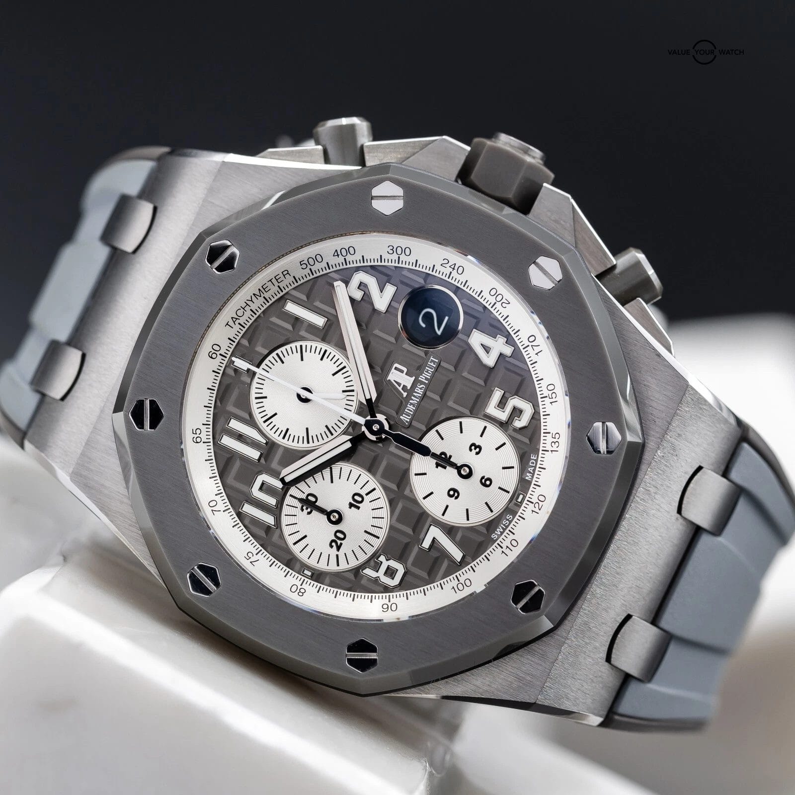 Audemars Piguet Royal Oak Offshore 42mm AP Ghost Titanium - 26470IO Full Set - Image 2