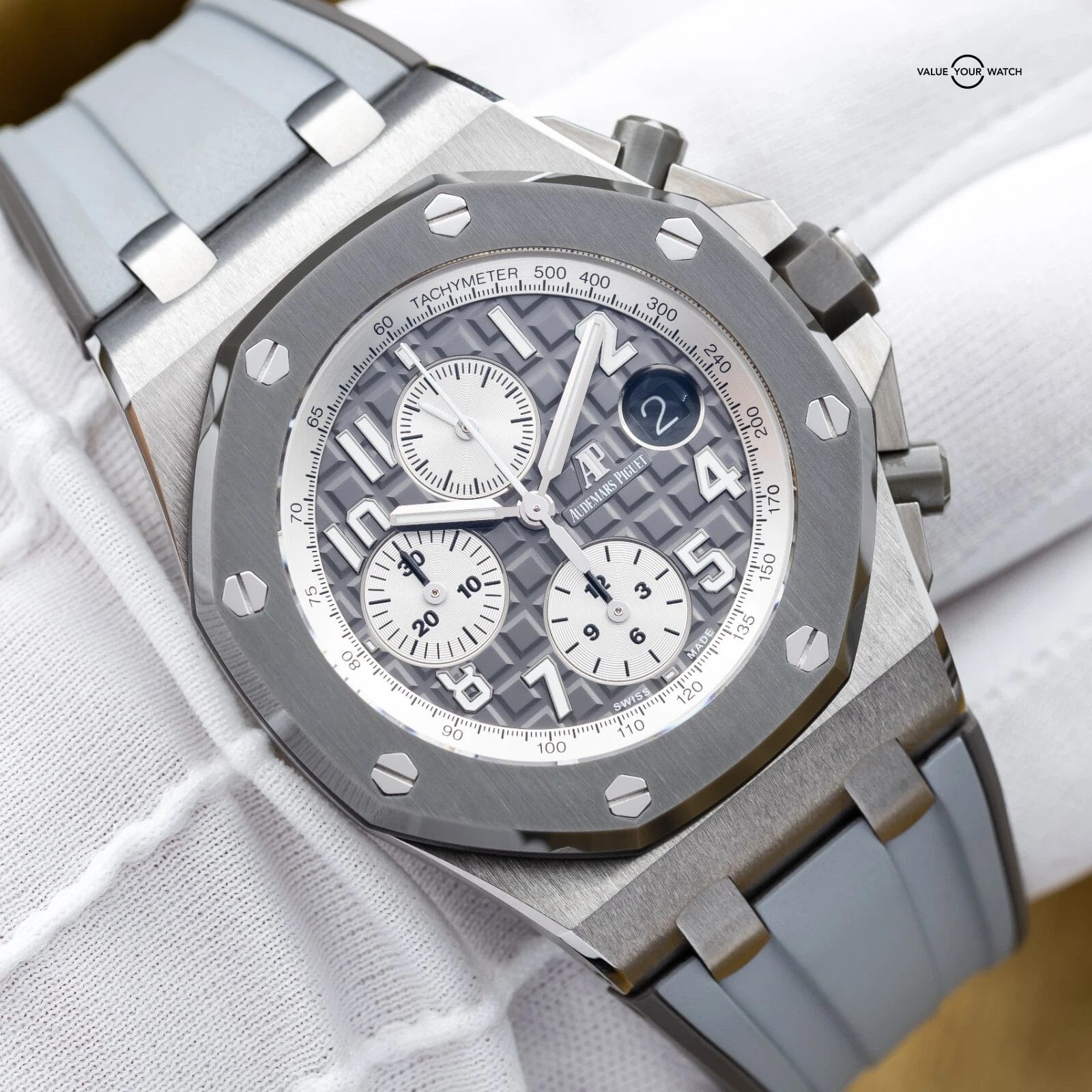 Audemars Piguet Royal Oak Offshore 42mm AP Ghost Titanium - 26470IO Full Set - Image 3