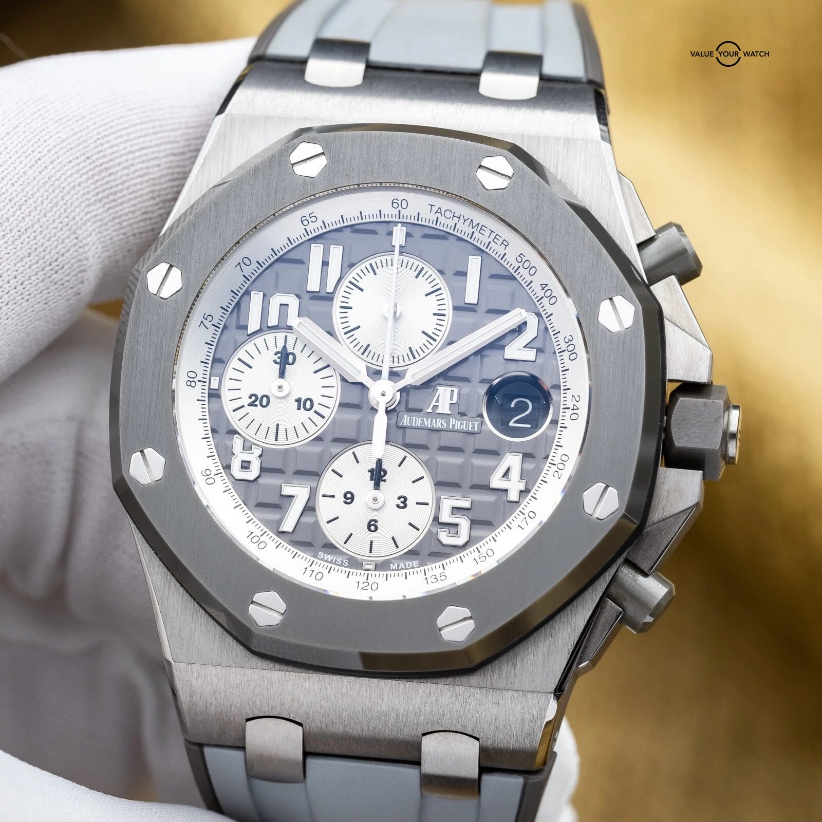 Audemars Piguet Royal Oak Offshore 42mm AP Ghost Titanium - 26470IO Full Set - Image 4