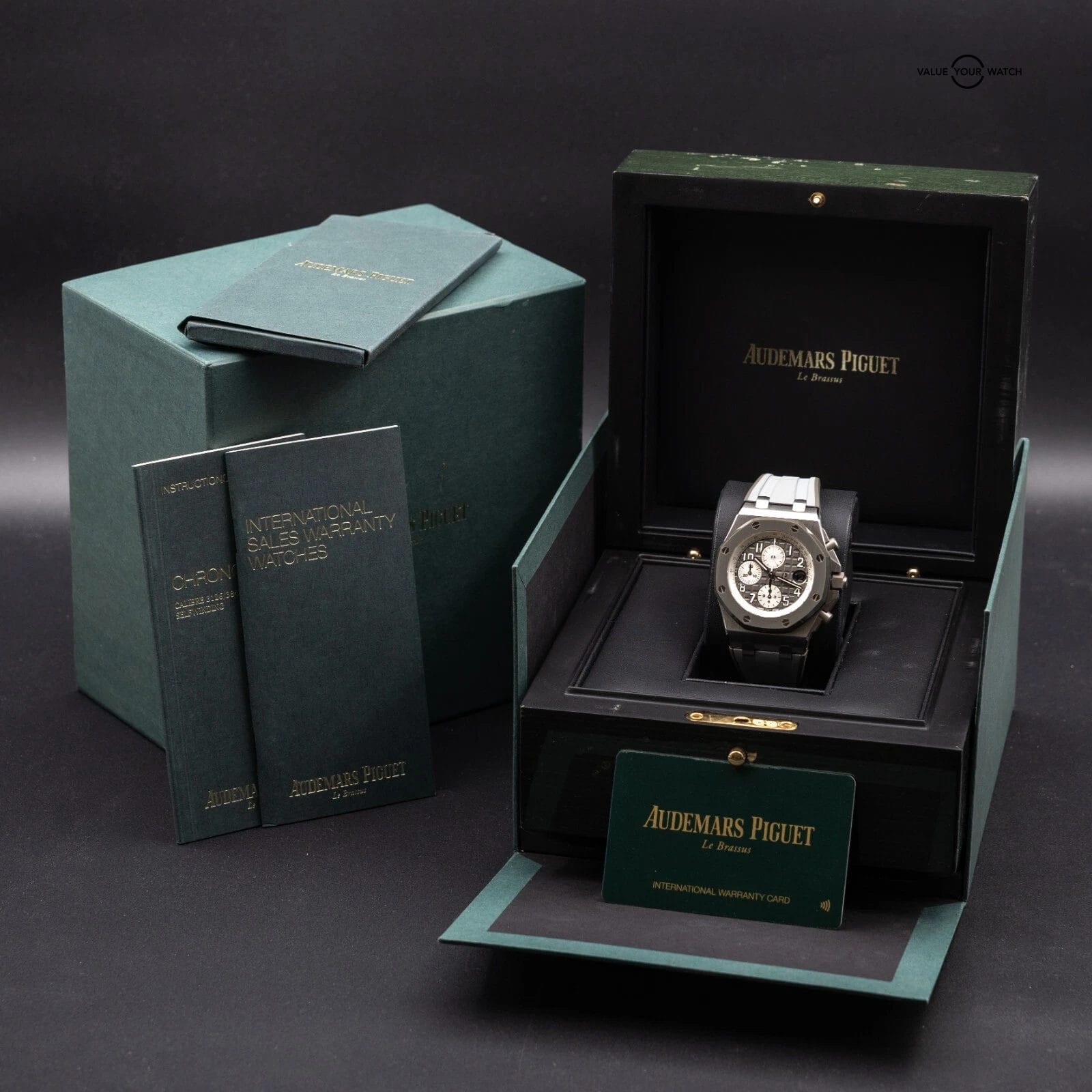 Audemars Piguet Royal Oak Offshore 42mm AP Ghost Titanium - 26470IO Full Set - Image 10