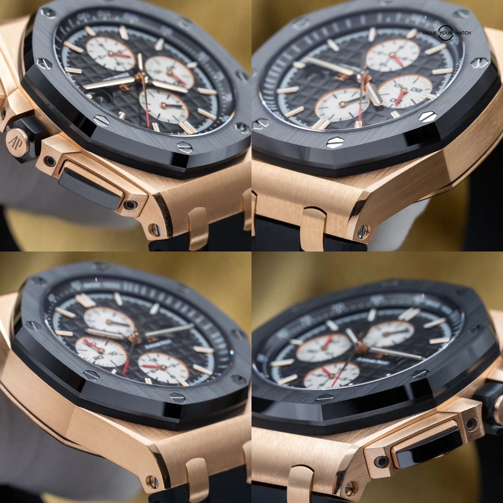 Audemars Piguet Royal Oak Offshore Chronograph 44mm Rose Gold 26401RO Full Set - Image 16