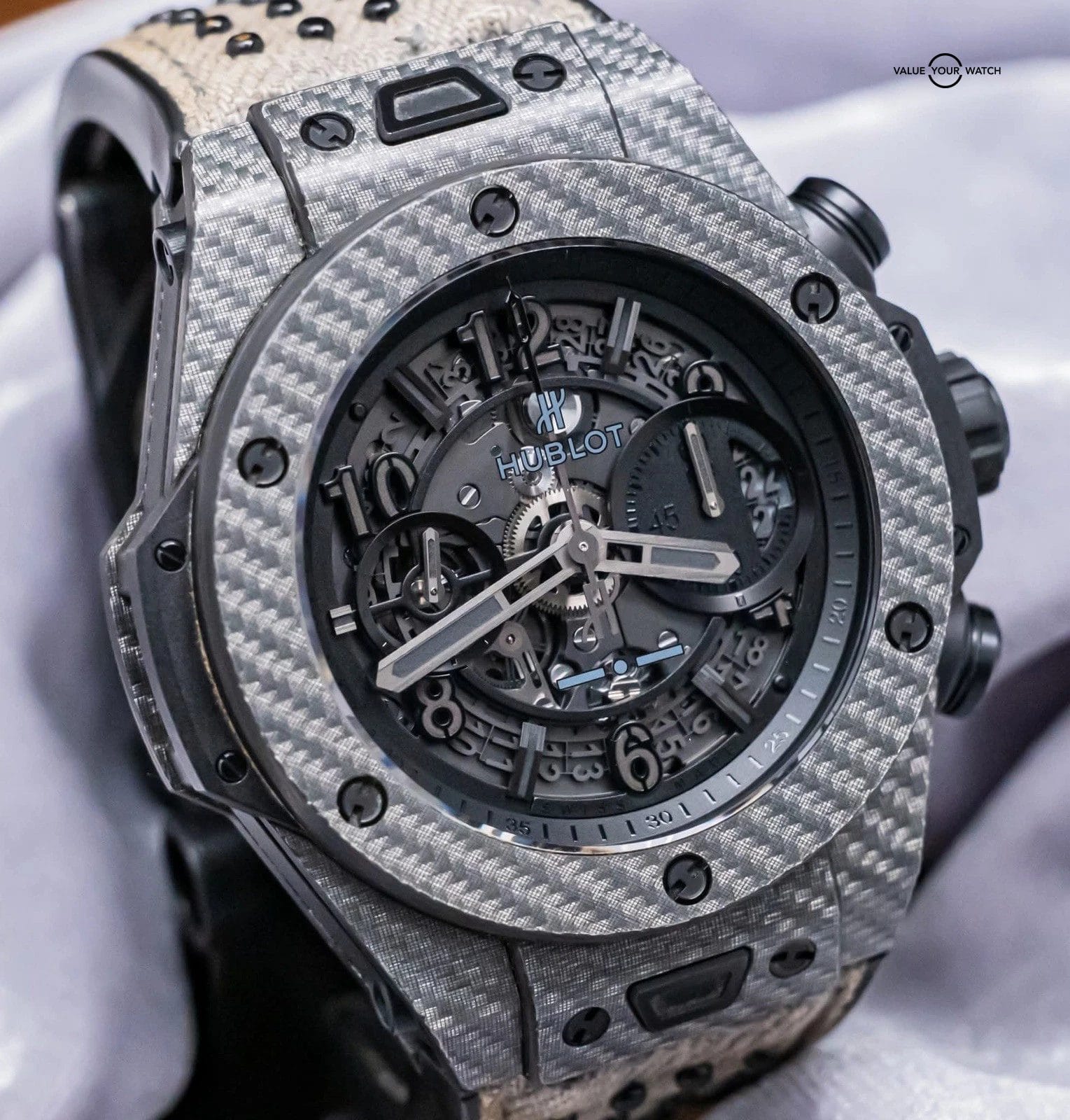 Hublot Big Bang Unico Italia Independent Grey $26K MSRP 411.YT.1110.NR.ITI15 - Image 3
