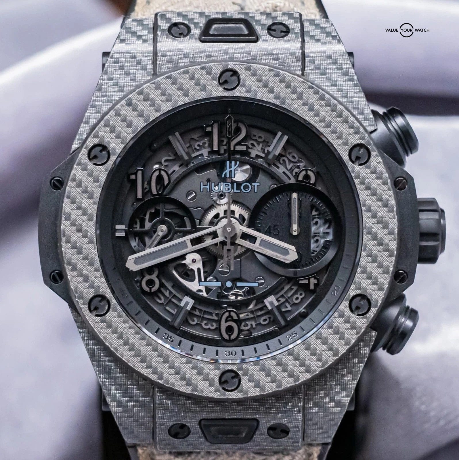 Hublot Big Bang Unico Italia Independent Grey $26K MSRP 411.YT.1110.NR.ITI15 - Image 6