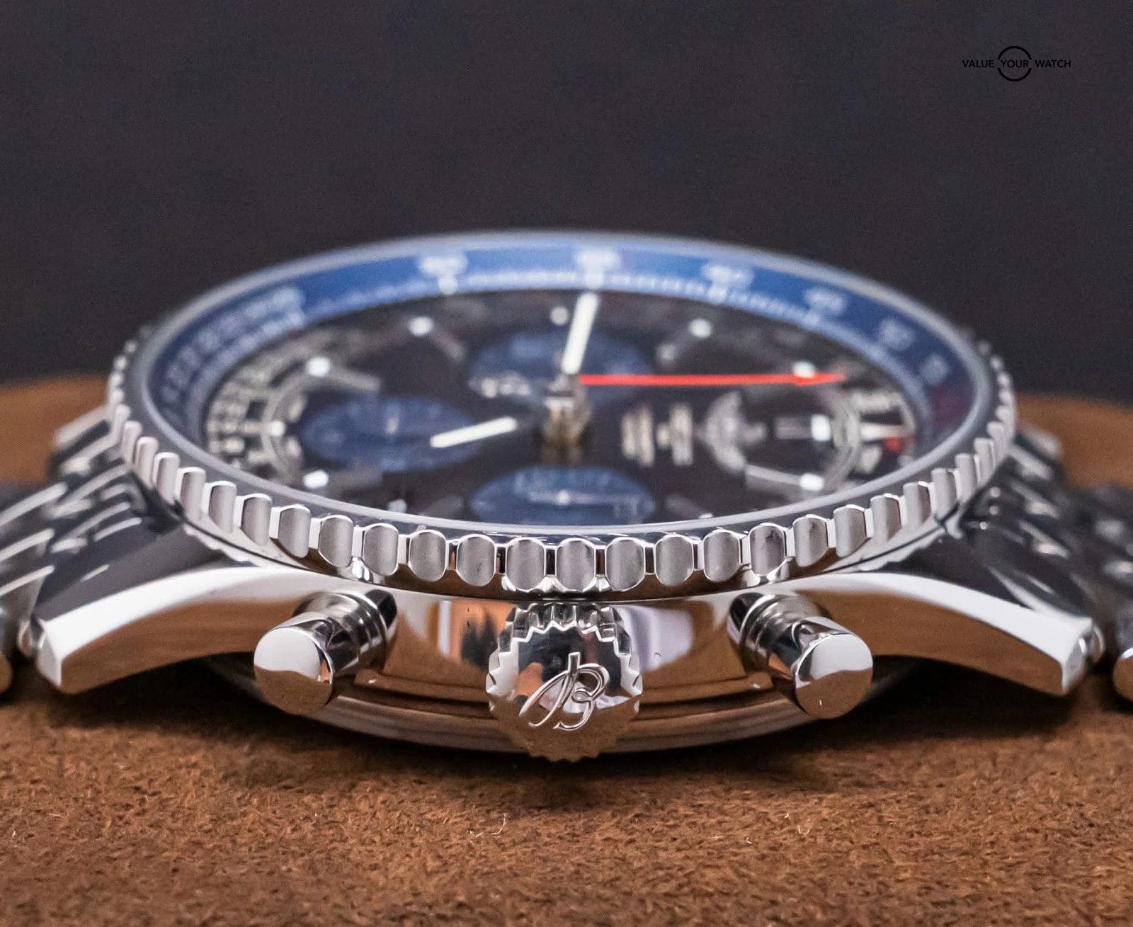 Breitling Navitimer 01 Blue Edition Limited of 1000 Blue Eye Black Dial AB0121 - Image 14
