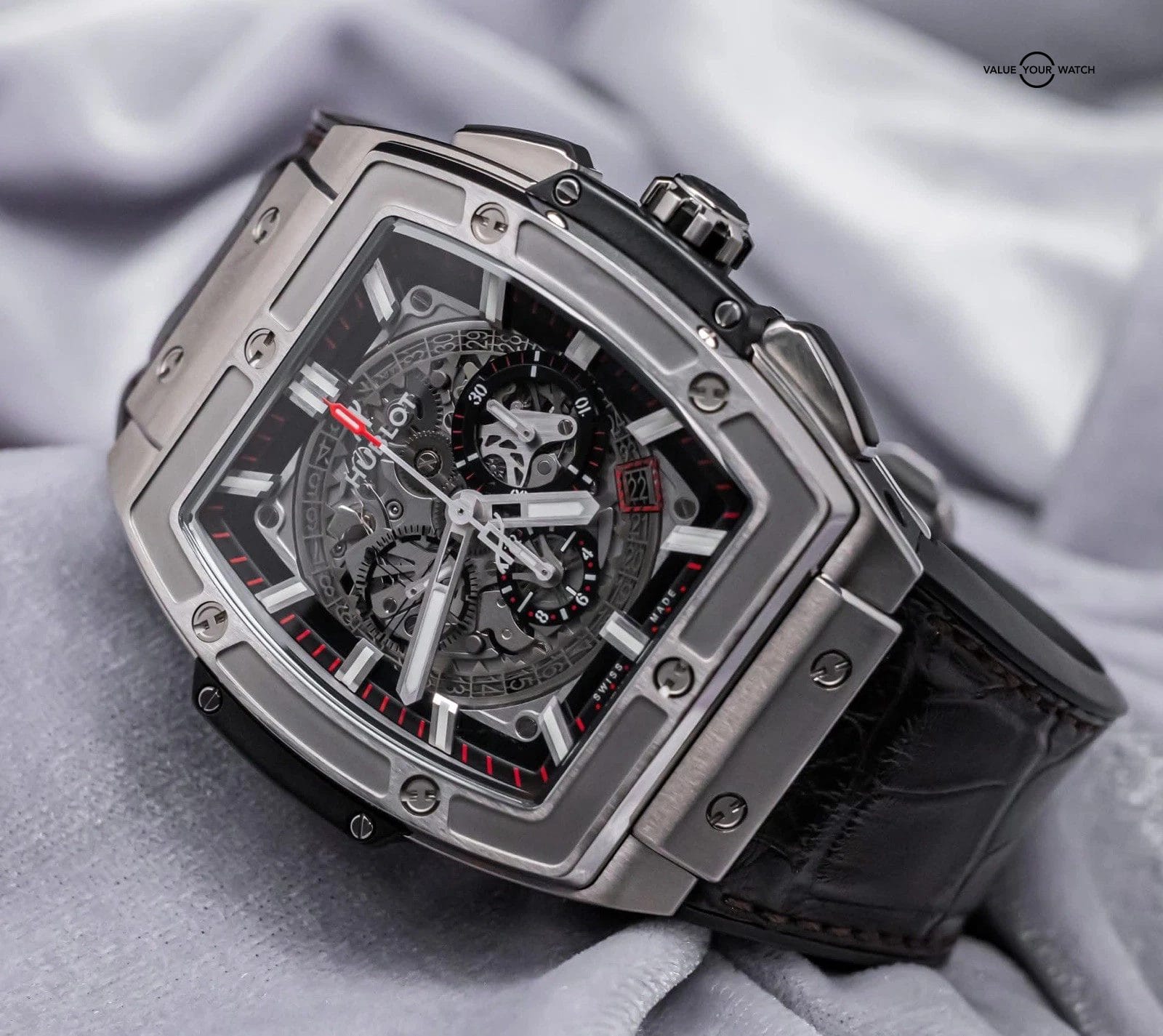 Hublot Spirit Of Big Bang Titanium 45 mm Black Dial $24K MSRP Box 601.NX.0173.LR - Image 3